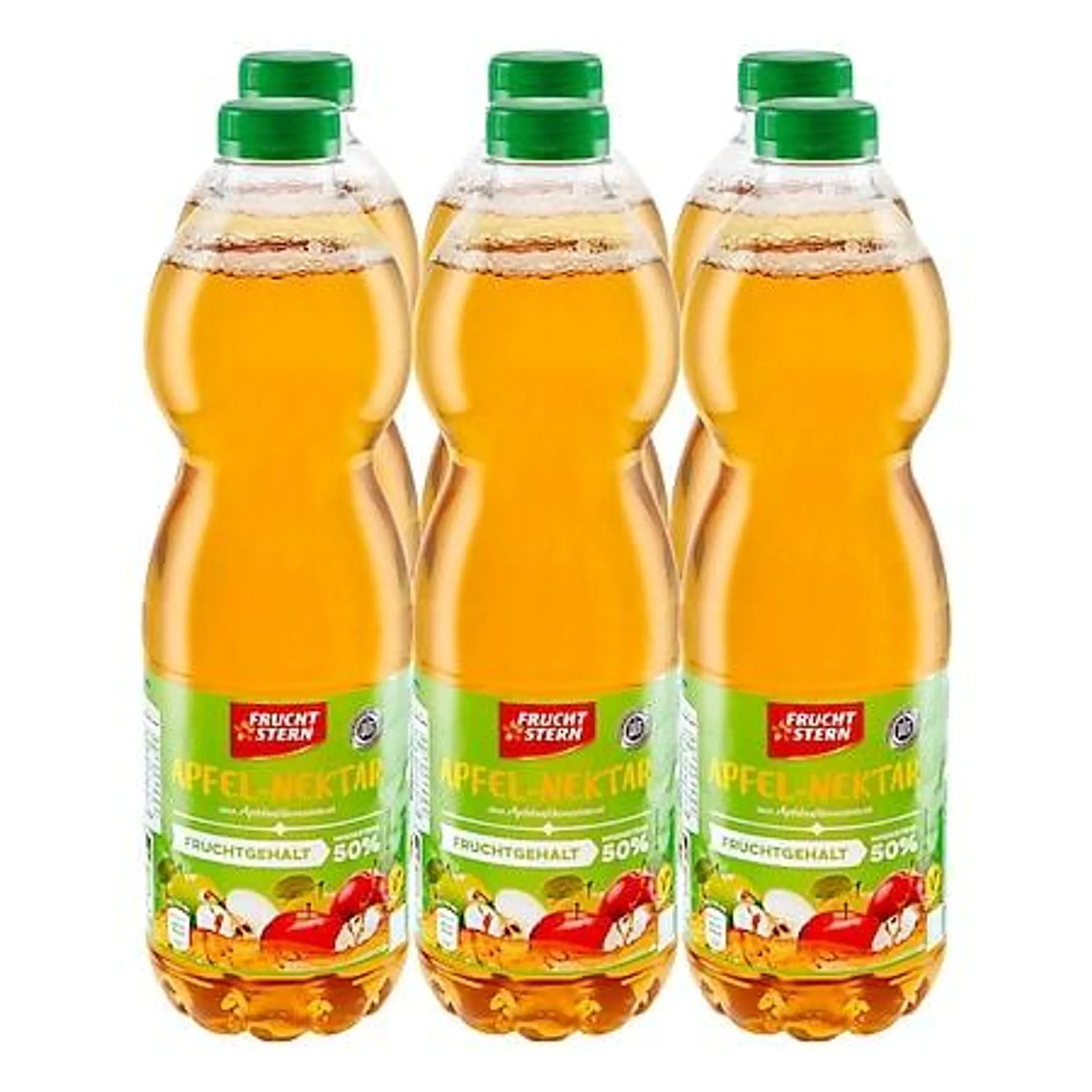 Fruchtstern Apfel-Nektar 1,5 Liter, 6er Pack