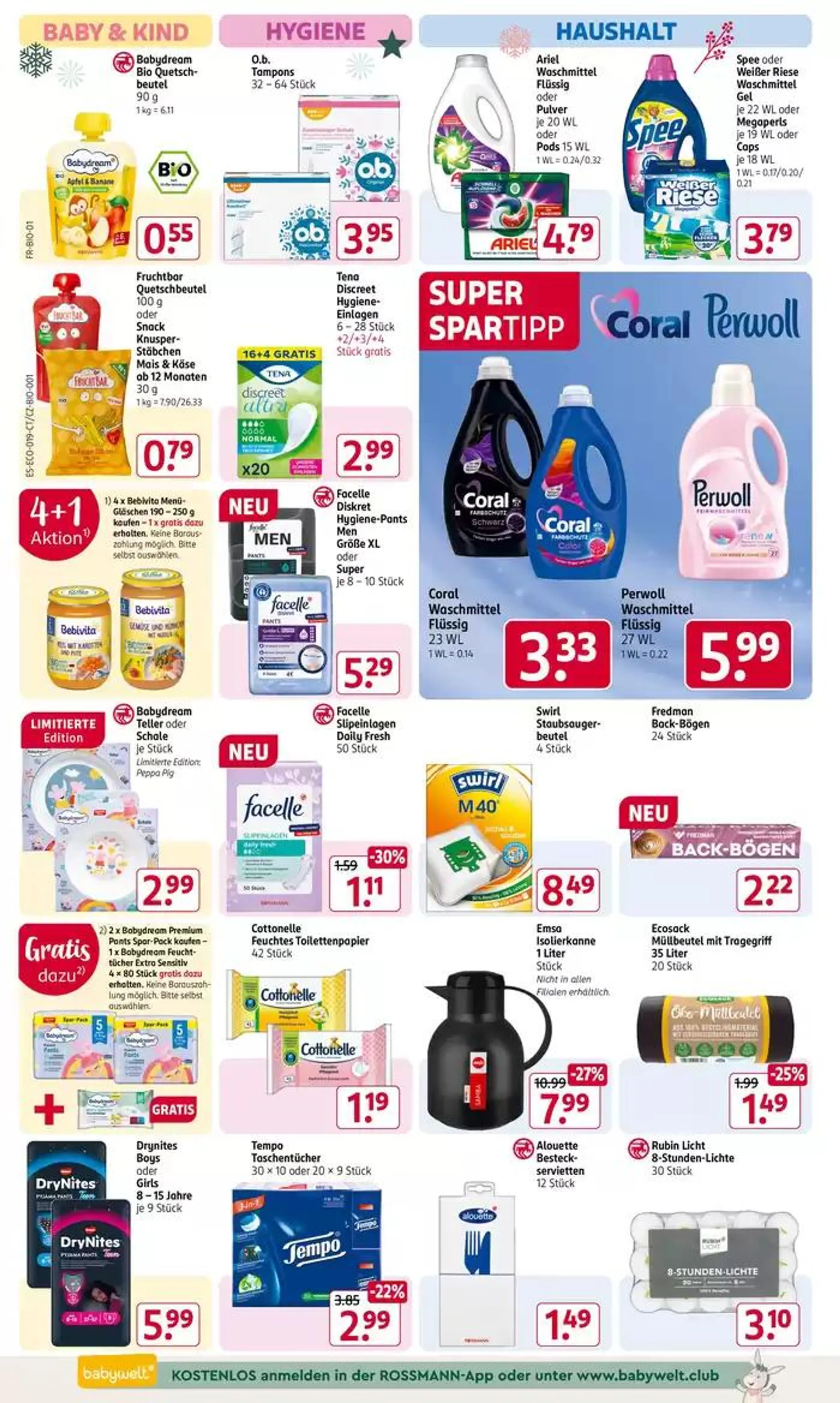 Rossmann katalog von 14. Dezember bis 20. Dezember 2024 - Prospekt seite 14