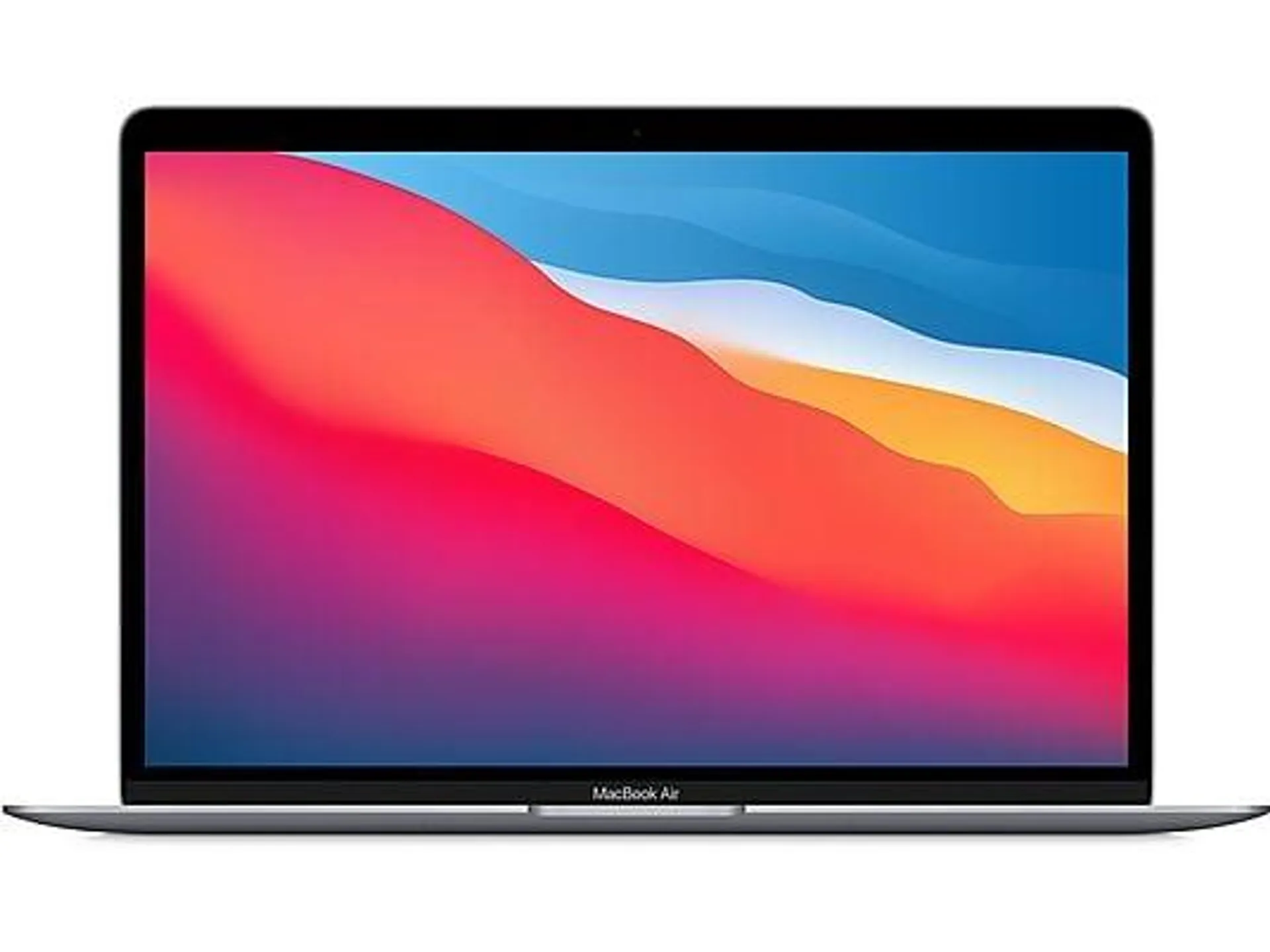 APPLE MacBook Air, Laptop, mit 13,3 Zoll Display, Apple M-Series,M1 Prozessor, 8 GB RAM, 256 GB SSD, Apple M1, Grau, macOS Big Sur