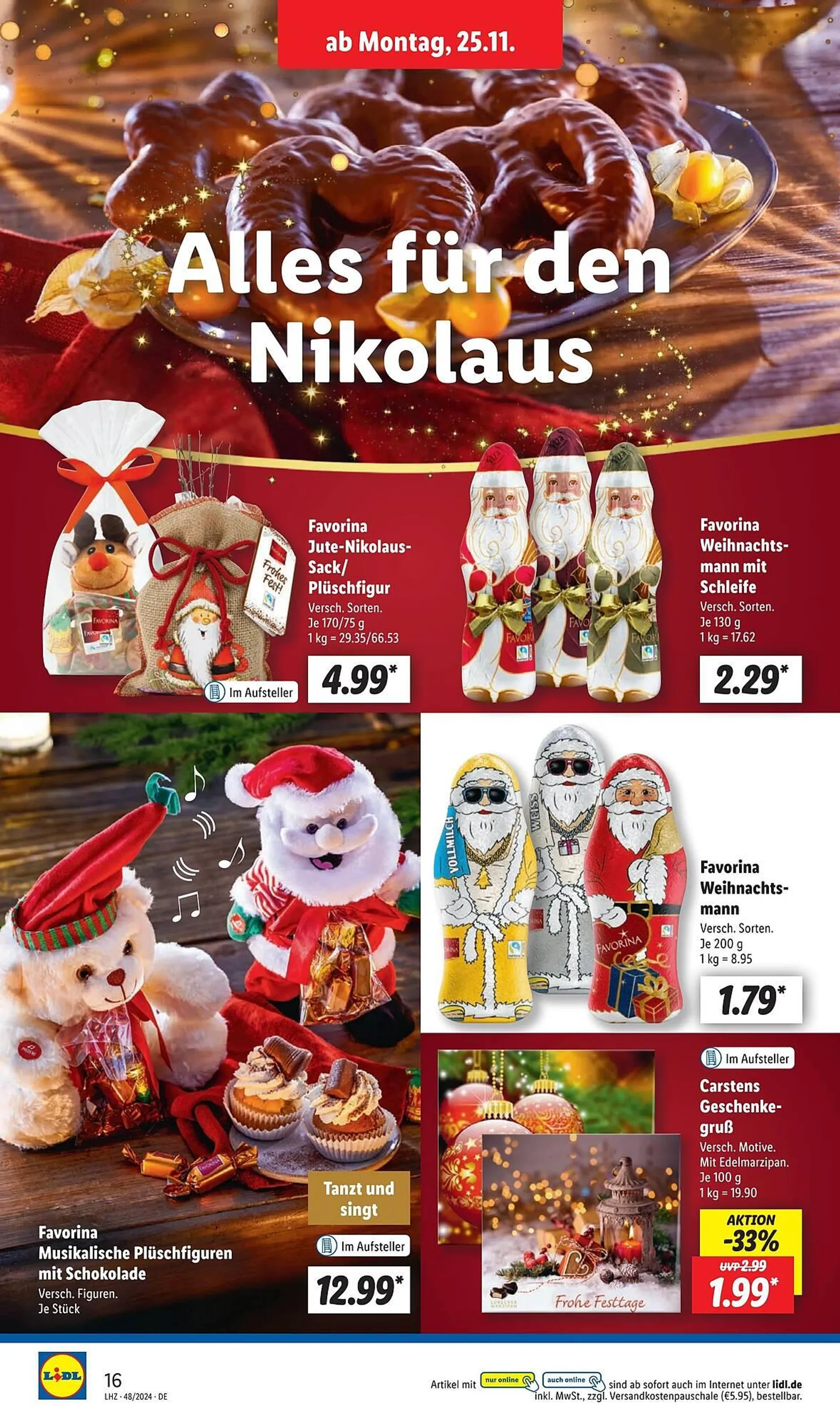 Lidl Prospekt von 9. Dezember bis 14. Dezember 2024 - Prospekt seite 19