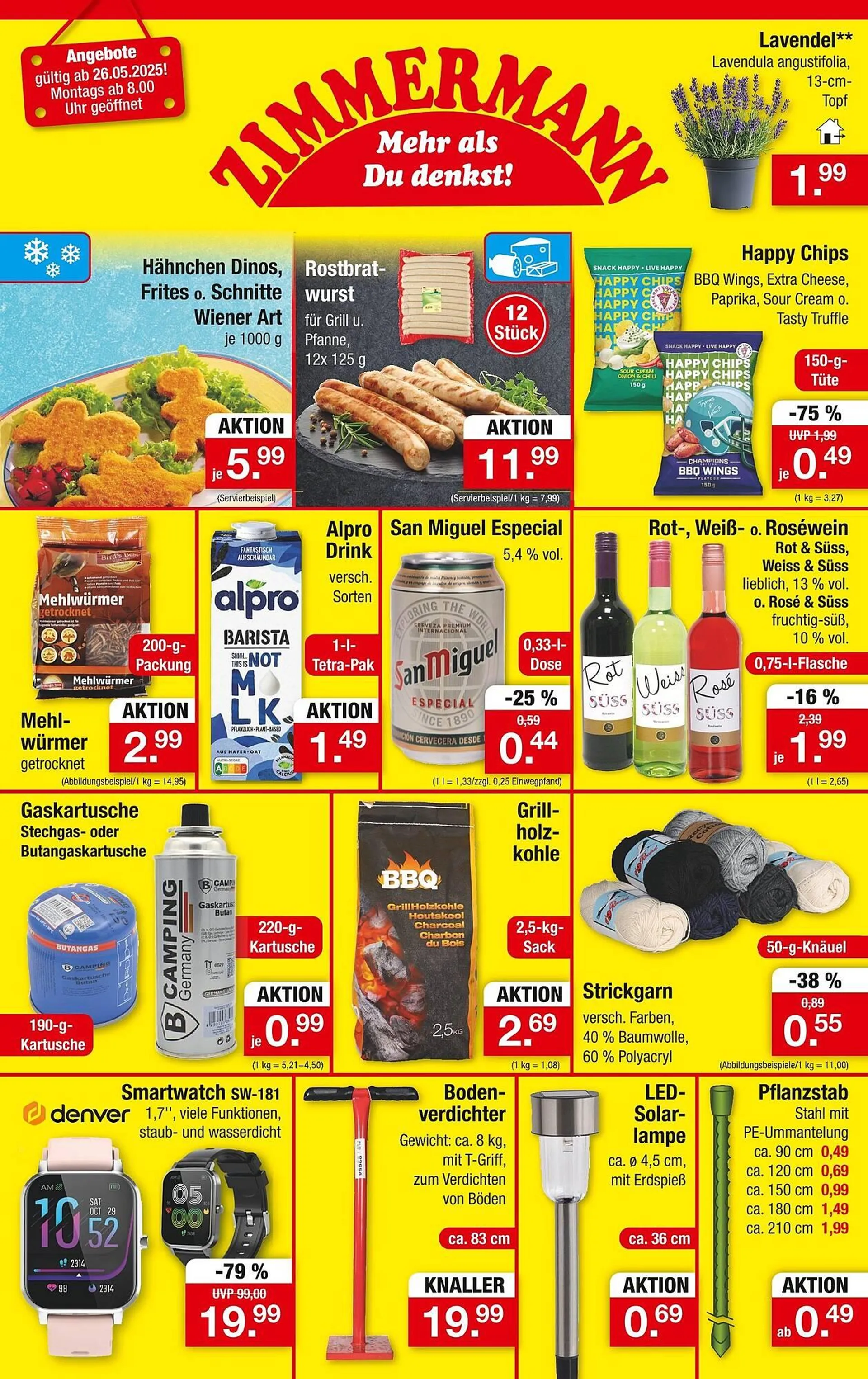 Zimmermann Prospekt von 26. Mai bis 31. Mai 2025 - Prospekt seite 1