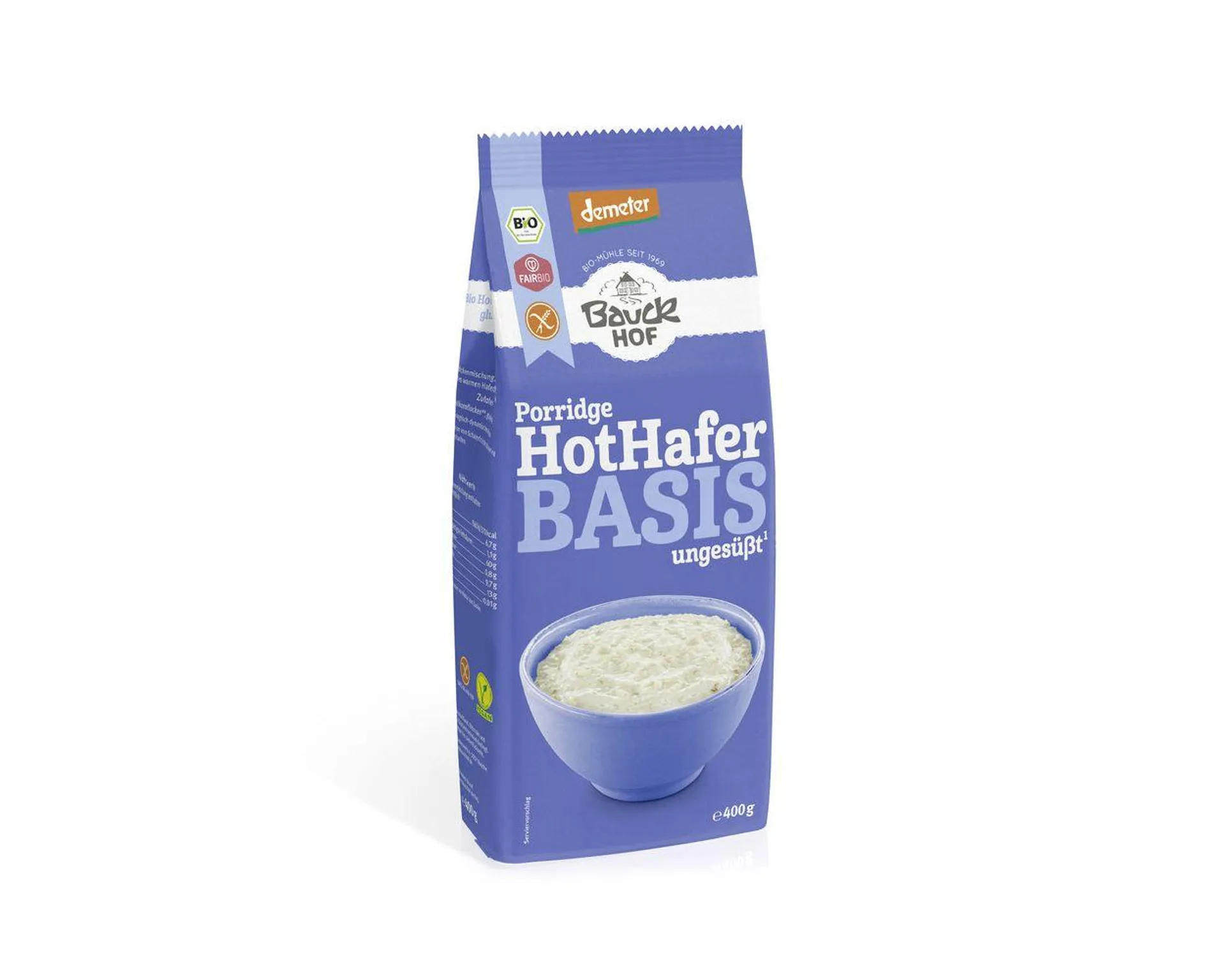 Bauckhof Porridge Hot Hafer Basis 400 g