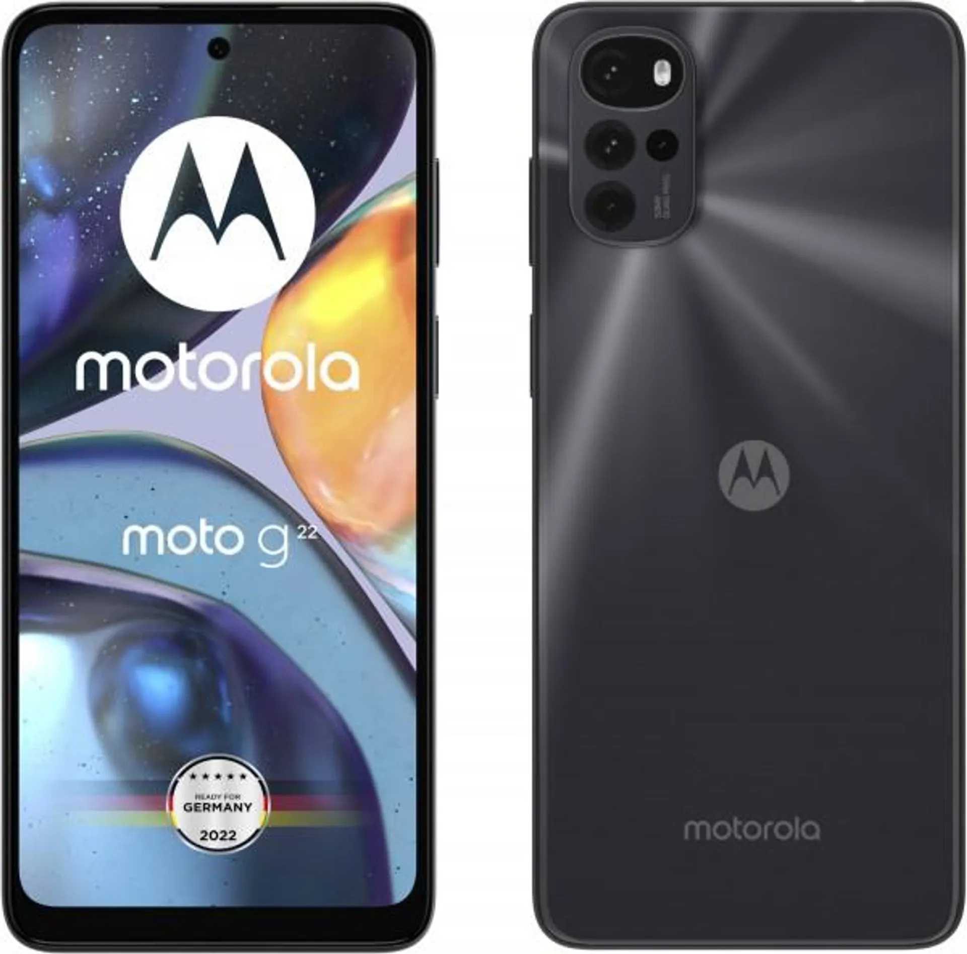 Motorola Moto G22 Smartphone cosmic black