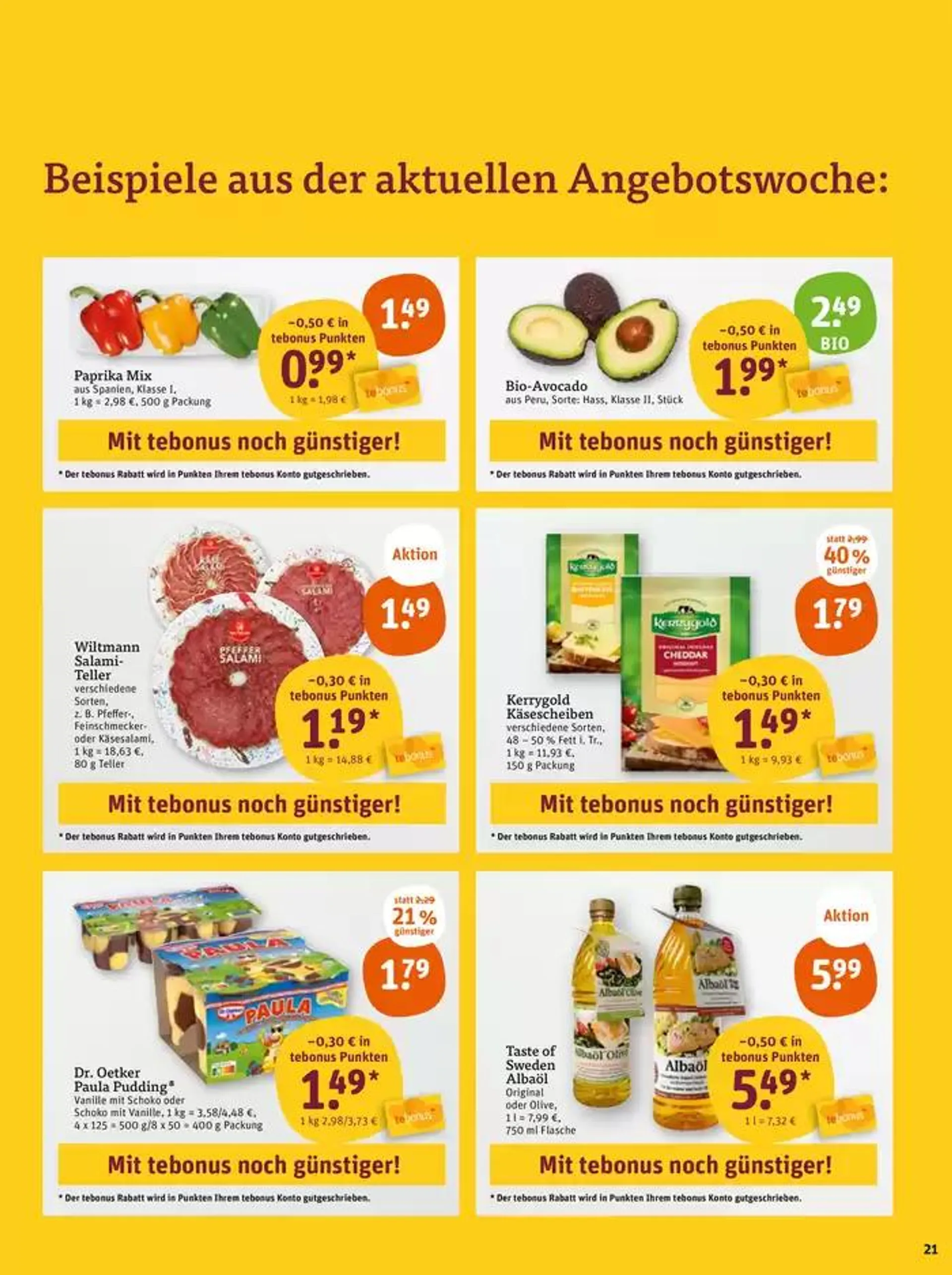 Tolle Rabatte auf ausgewählte Produkte von 23. Oktober bis 6. November 2024 - Prospekt seite 23