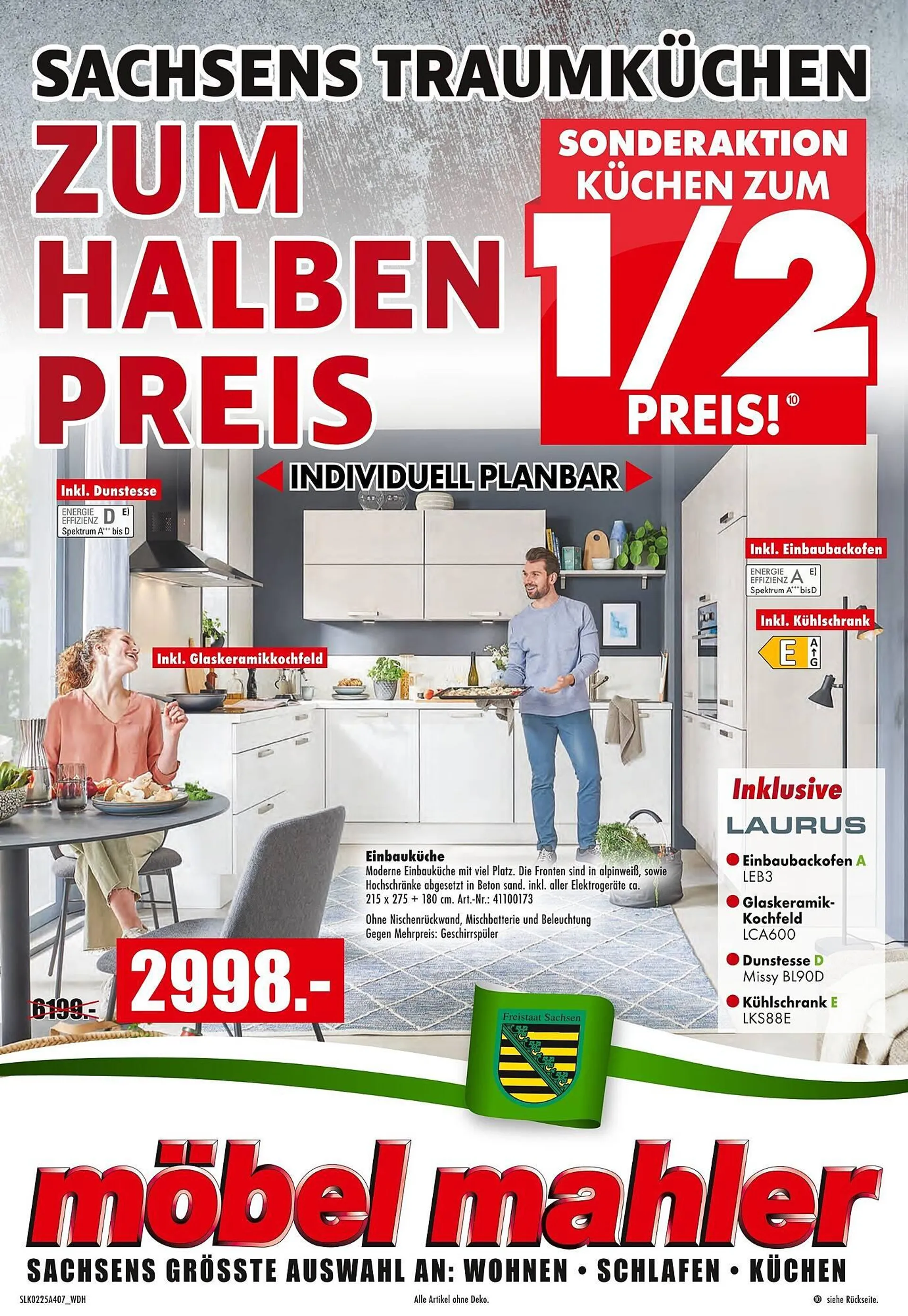 Möbel Mahler Prospekt von 30. Juli bis 9. August 2025 - Prospekt seite 1