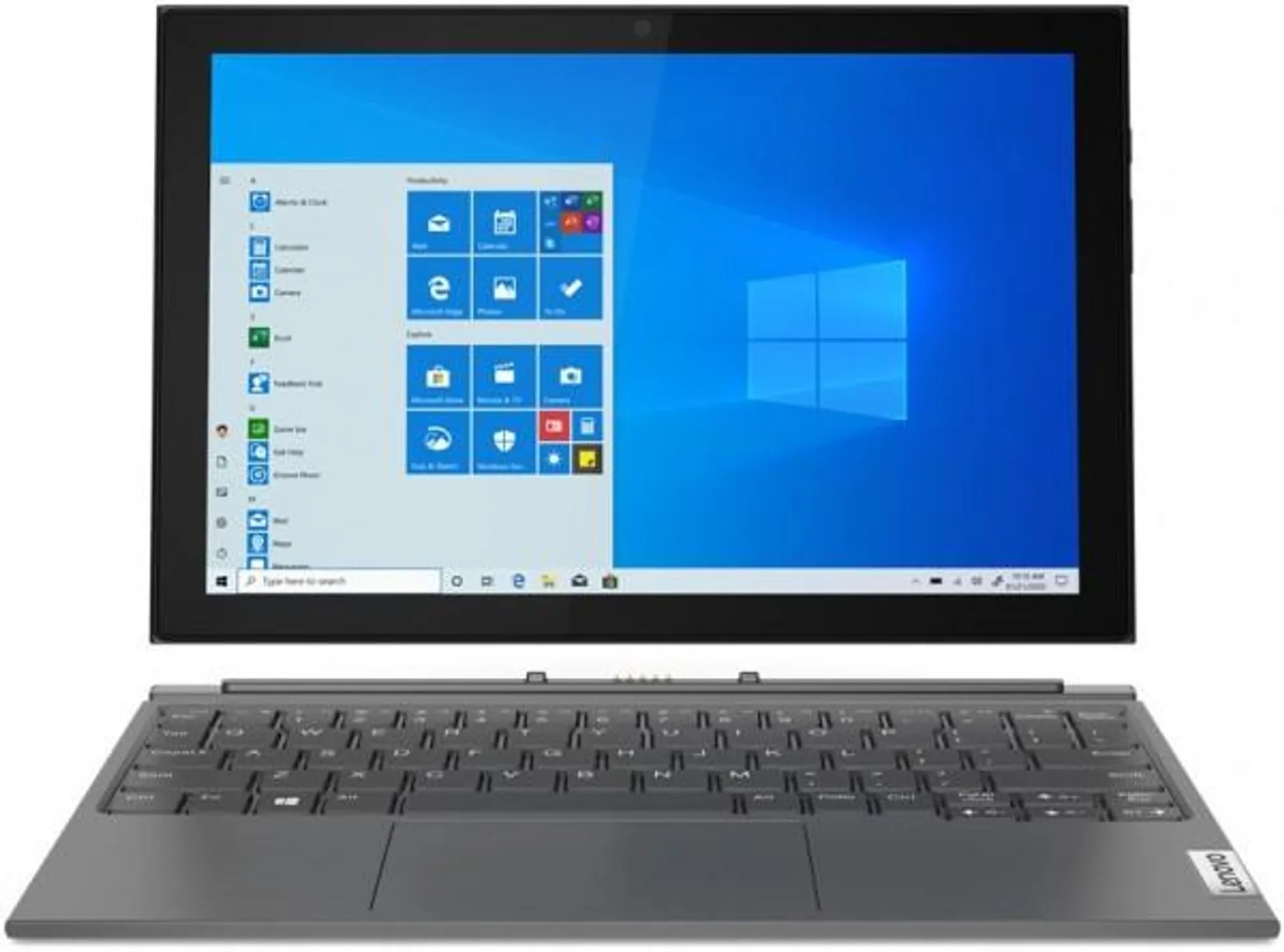 Lenovo IdeaPad Duet 3 10IGL5 (82HK005QGE) 26,16 cm (10,3") 2 in 1 Detachable-Notebook graphite grey