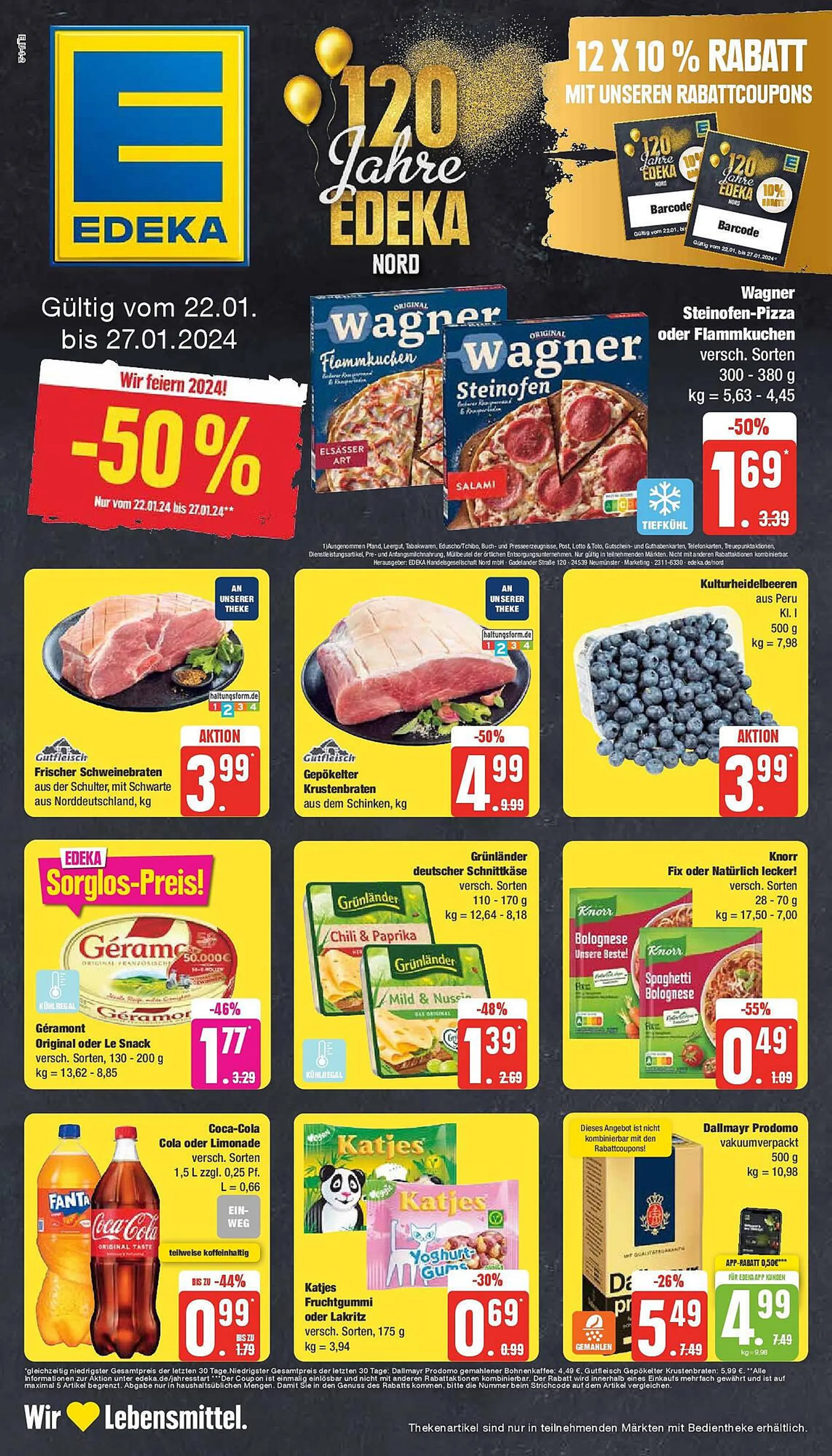 Edeka Prospekt gültig bis 27. Januar 2024