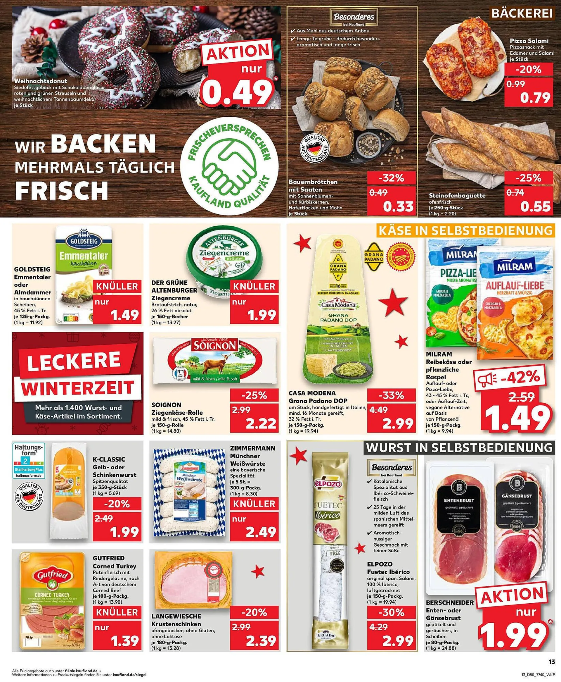 Kaufland Prospekt von 11. Dezember bis 18. Dezember 2024 - Prospekt seite 13