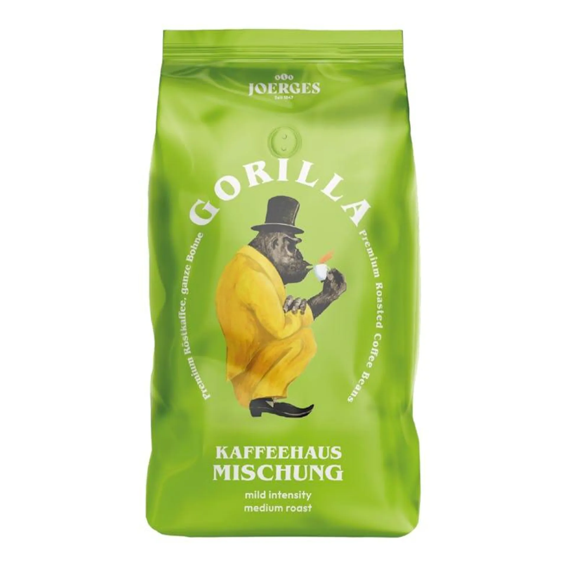 Joerges Gorilla Kaffeebohnen Kaffeehaus Mischung (1 kg)