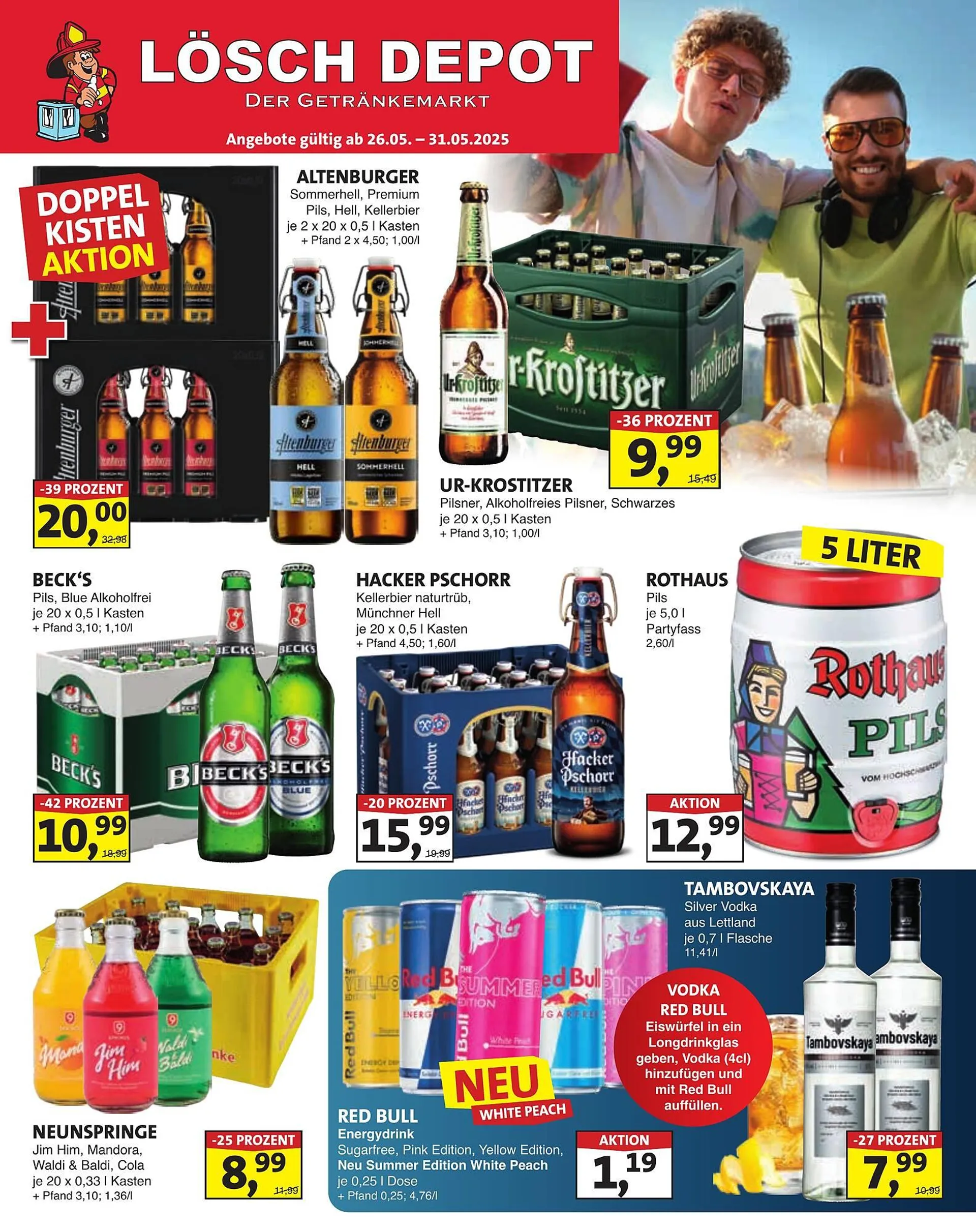 Lösch Depot Prospekt von 26. Mai bis 31. Mai 2025 - Prospekt seite 1