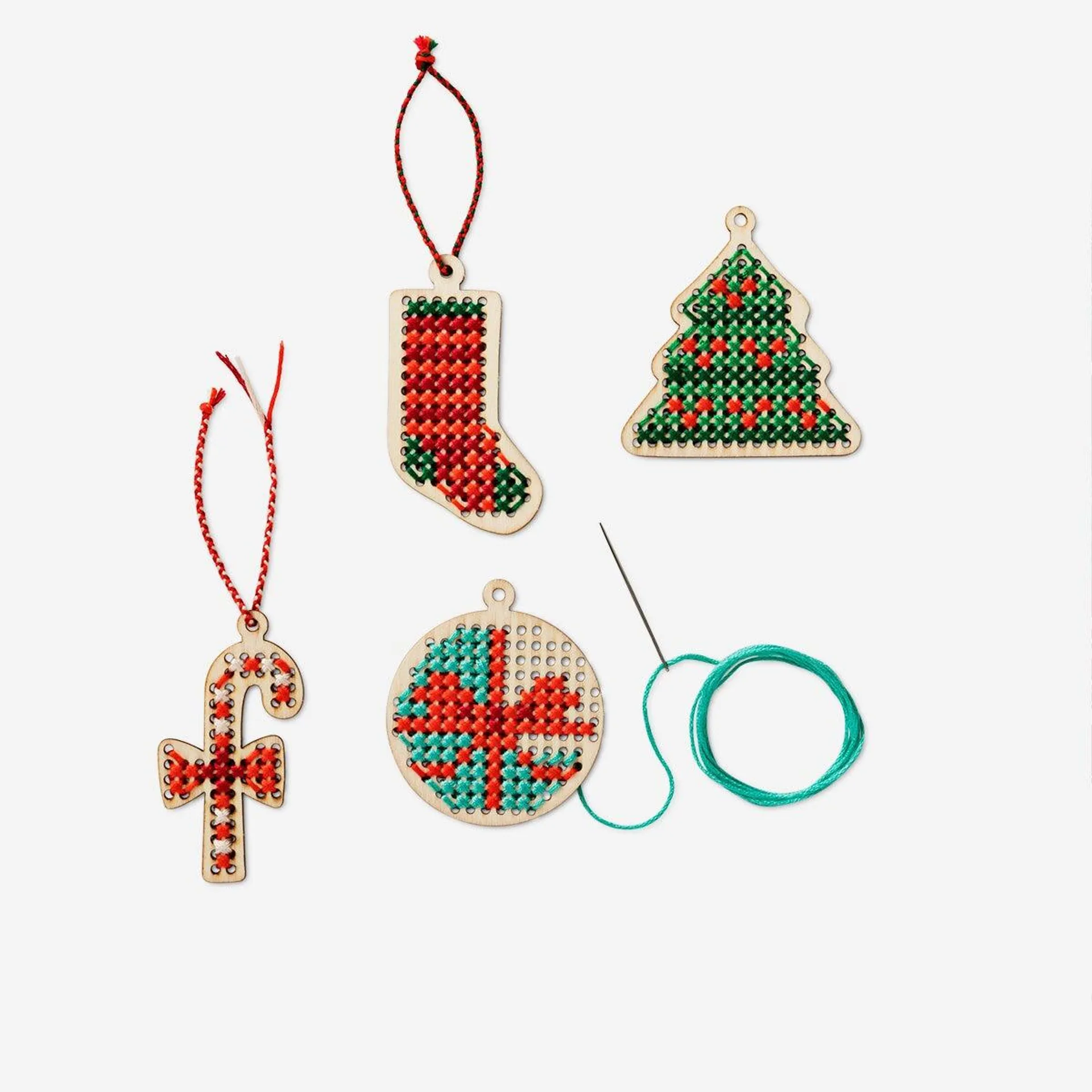 Christmas cross stitch embroidery kit