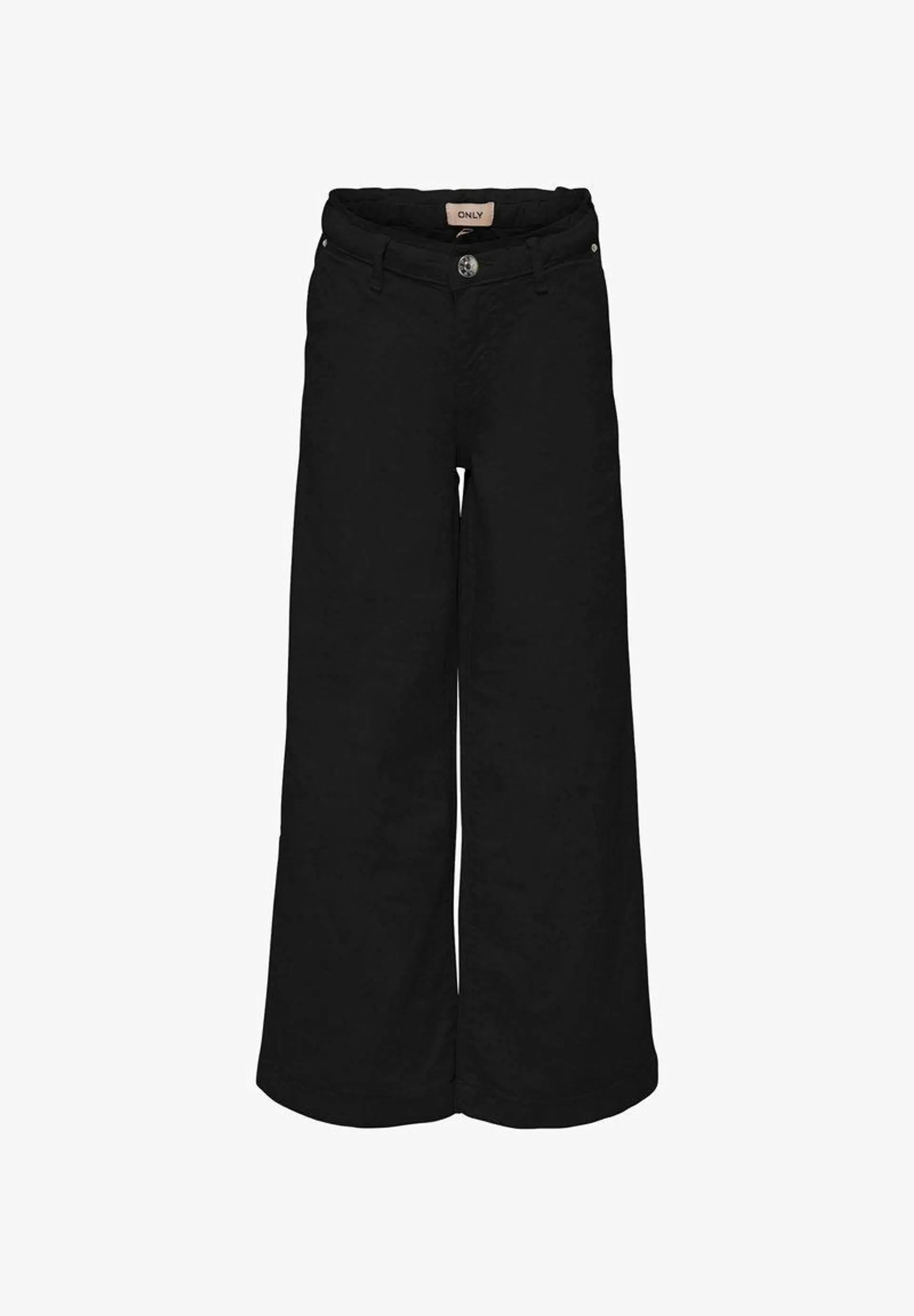 WIDE - Trousers - black