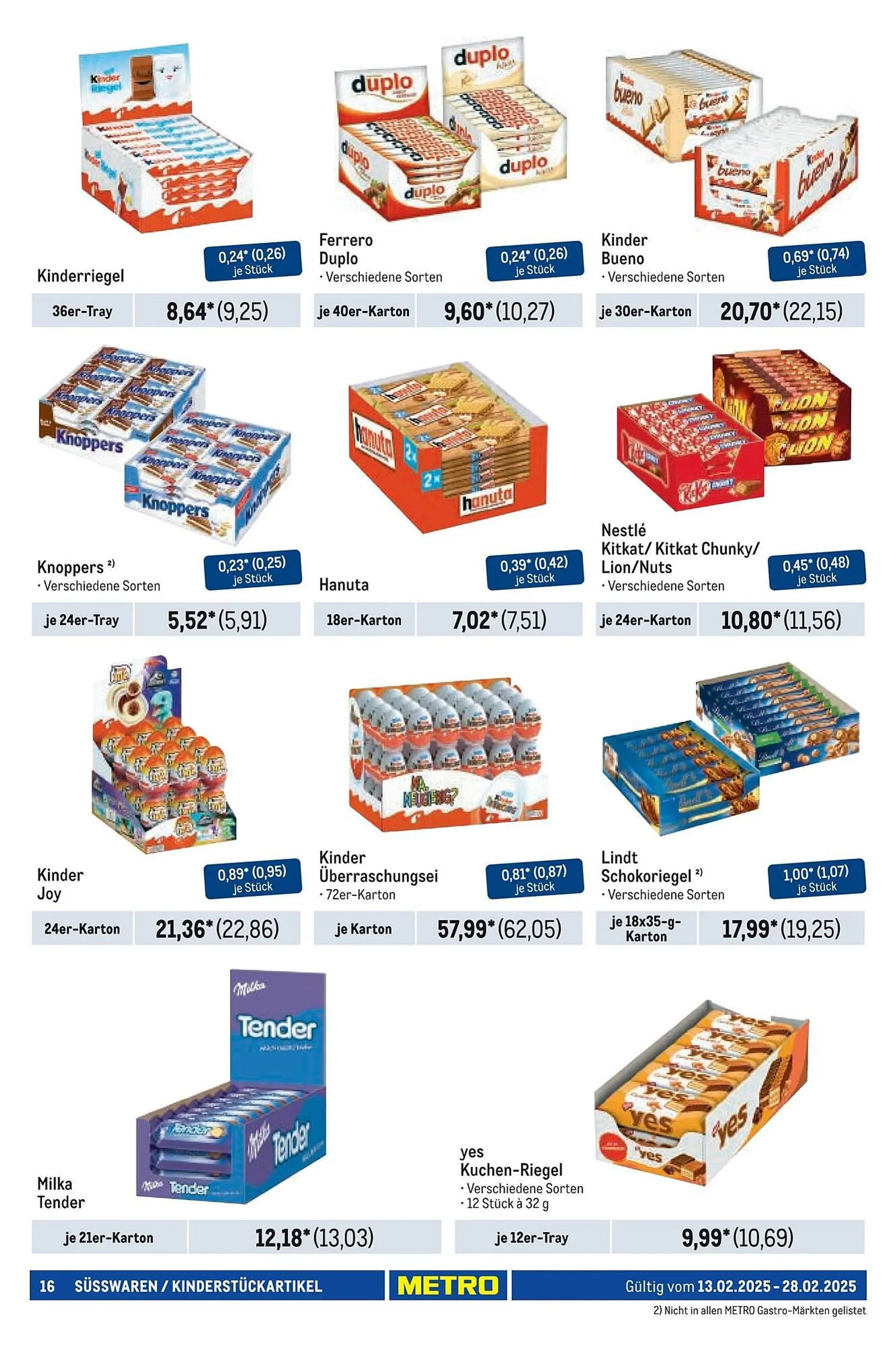 METRO Prospekt von 13. Februar bis 28. Februar 2025 - Prospekt seite 16