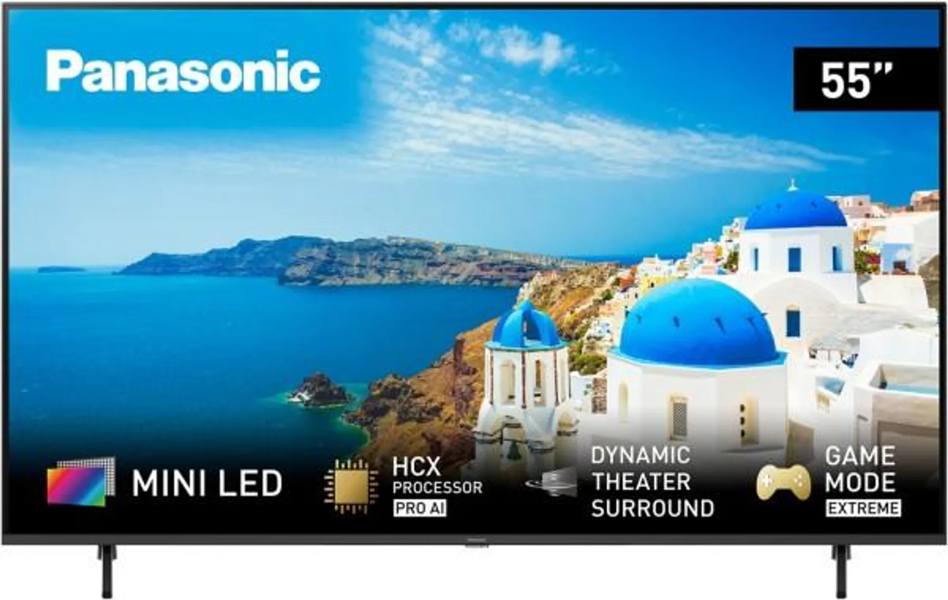 Panasonic TX-55MXW954 139 cm (55") Mini LED-TV metal black hairline / G