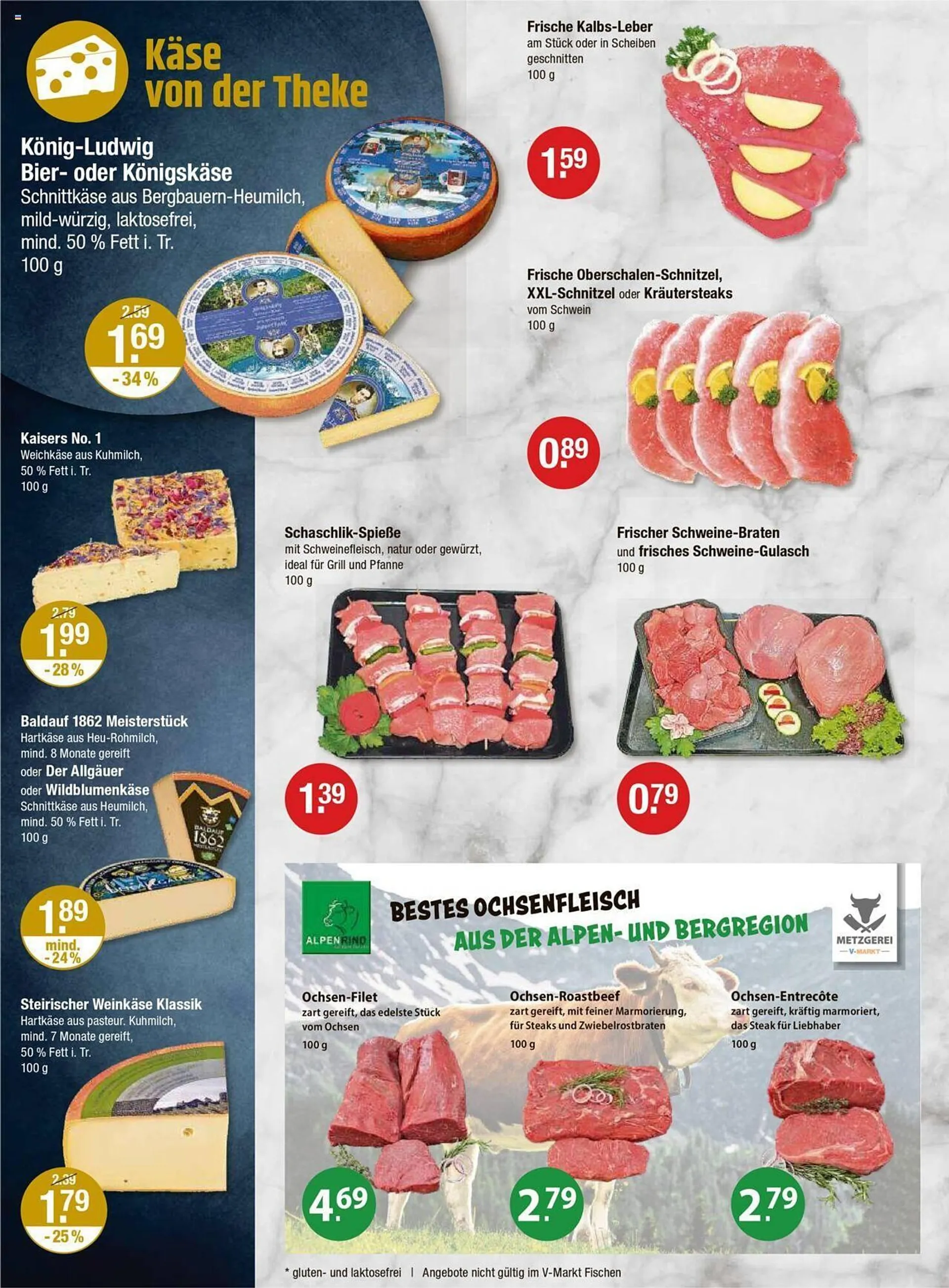 V Markt Prospekt von 10. Oktober bis 16. Oktober 2024 - Prospekt seite 2