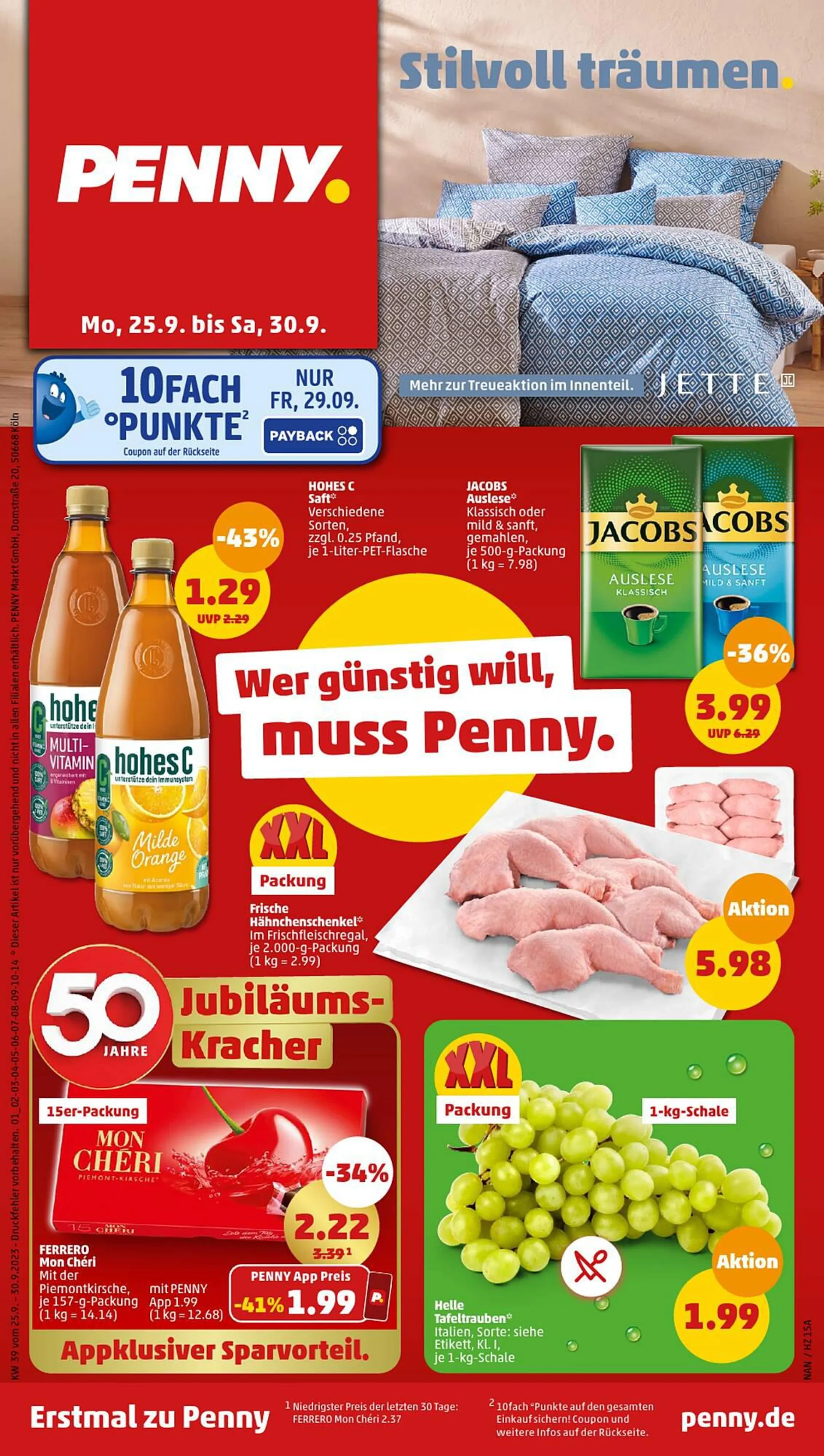 PENNY Prospekt gültig bis 30. September 2023