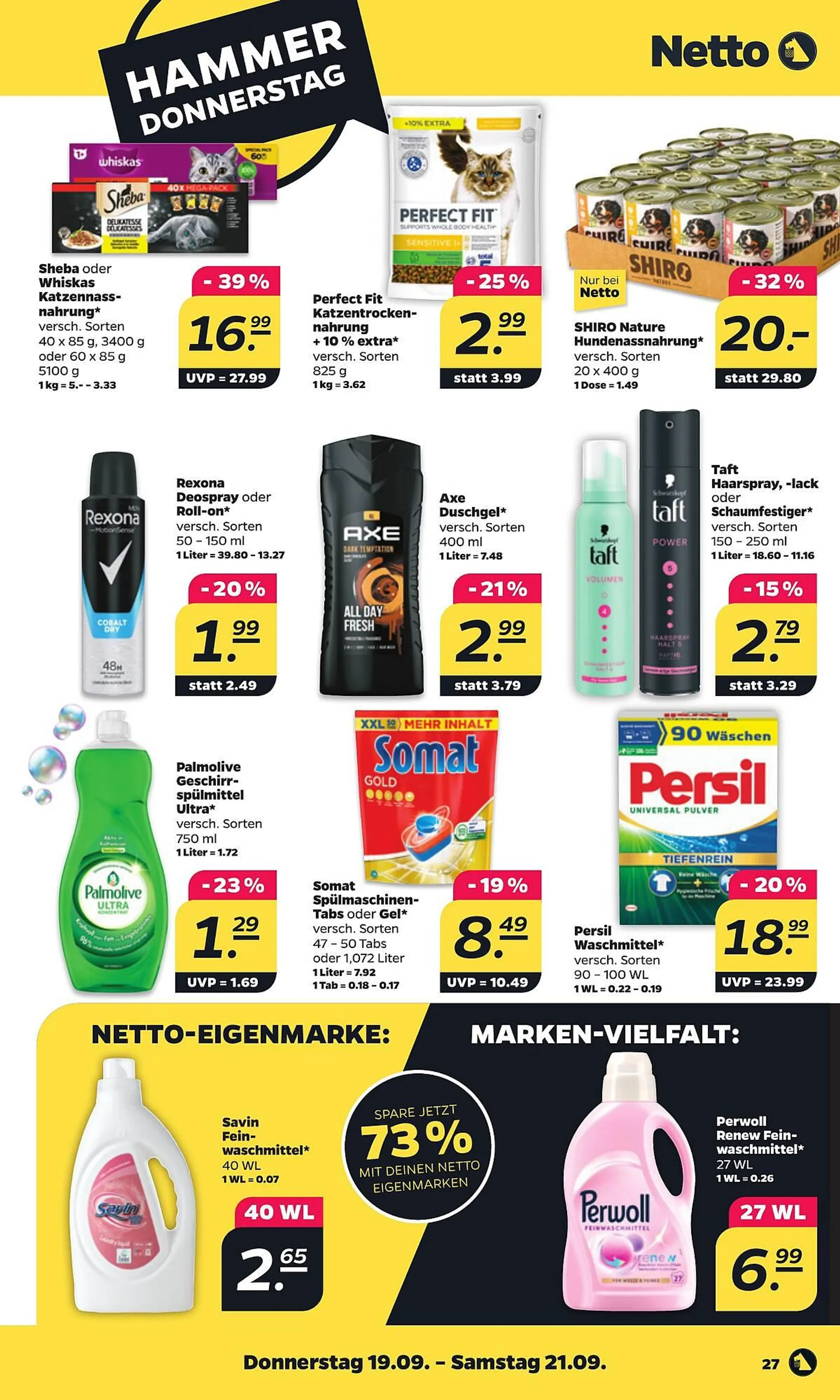 NETTO Prospekt von 16. September bis 21. September 2024 - Prospekt seite 31