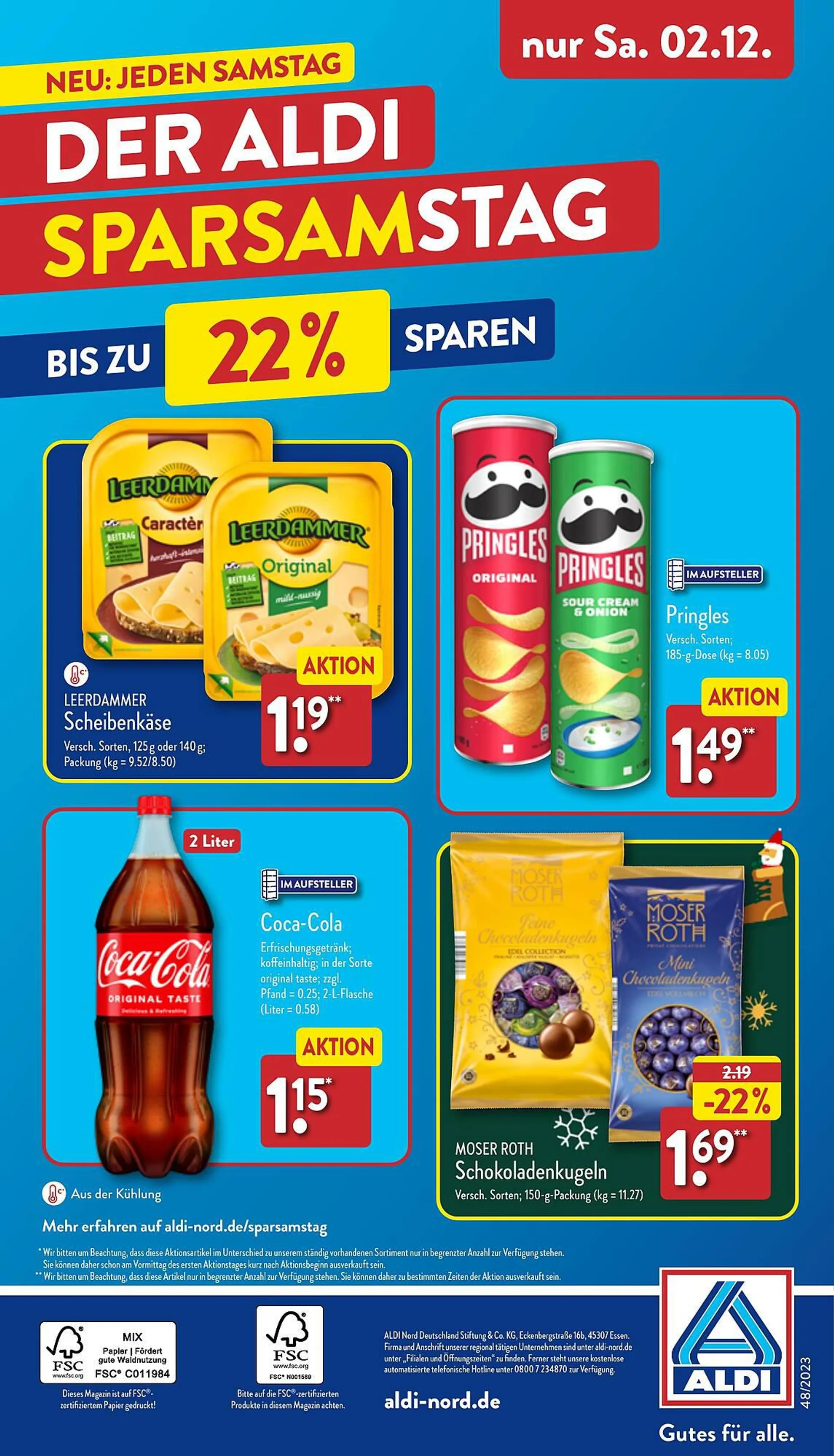 Aldi Nord Prospekt von 27. November bis 2. Dezember 2023 - Prospekt seite 32