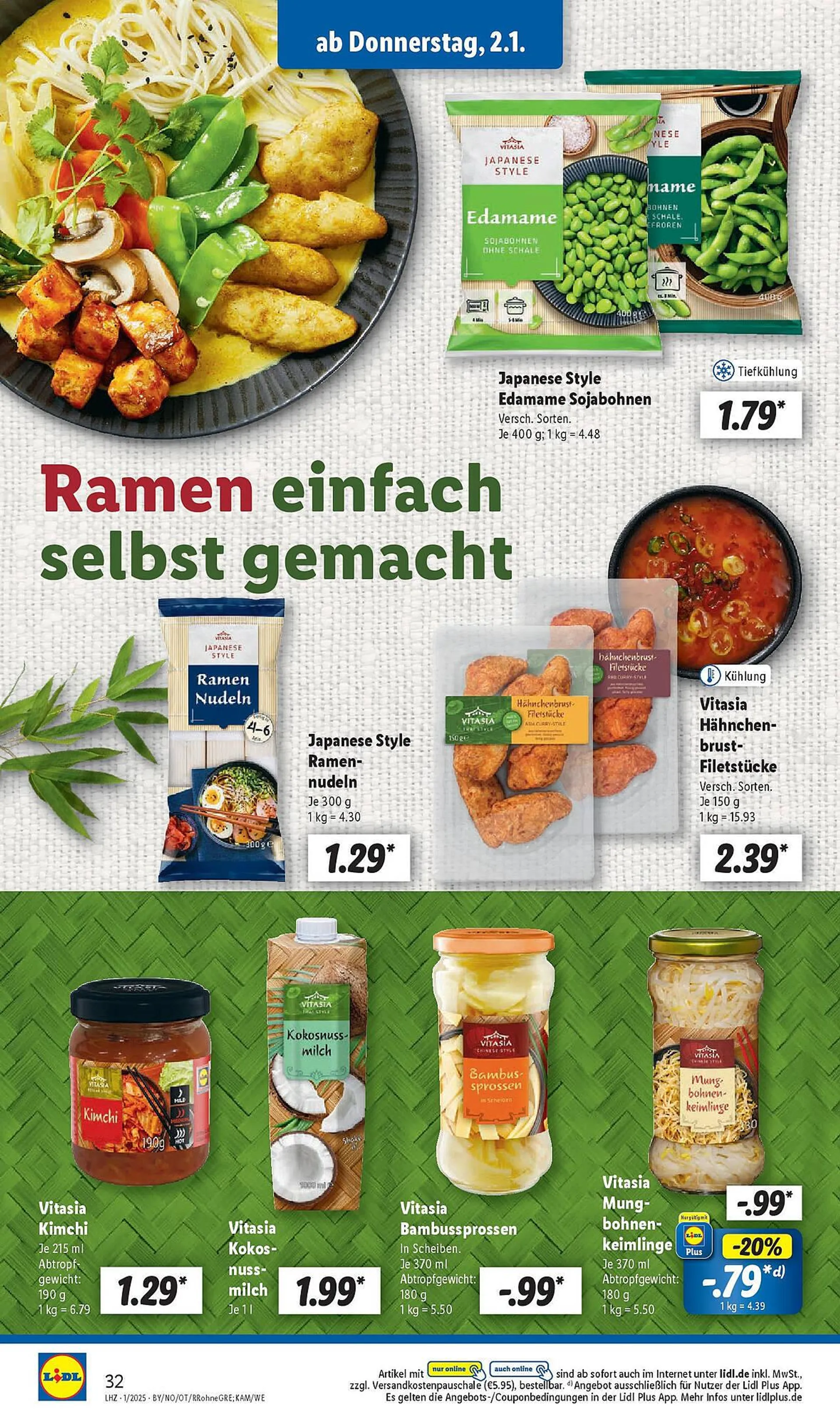 Lidl Prospekt von 30. Dezember bis 4. Januar 2026 - Prospekt seite 32