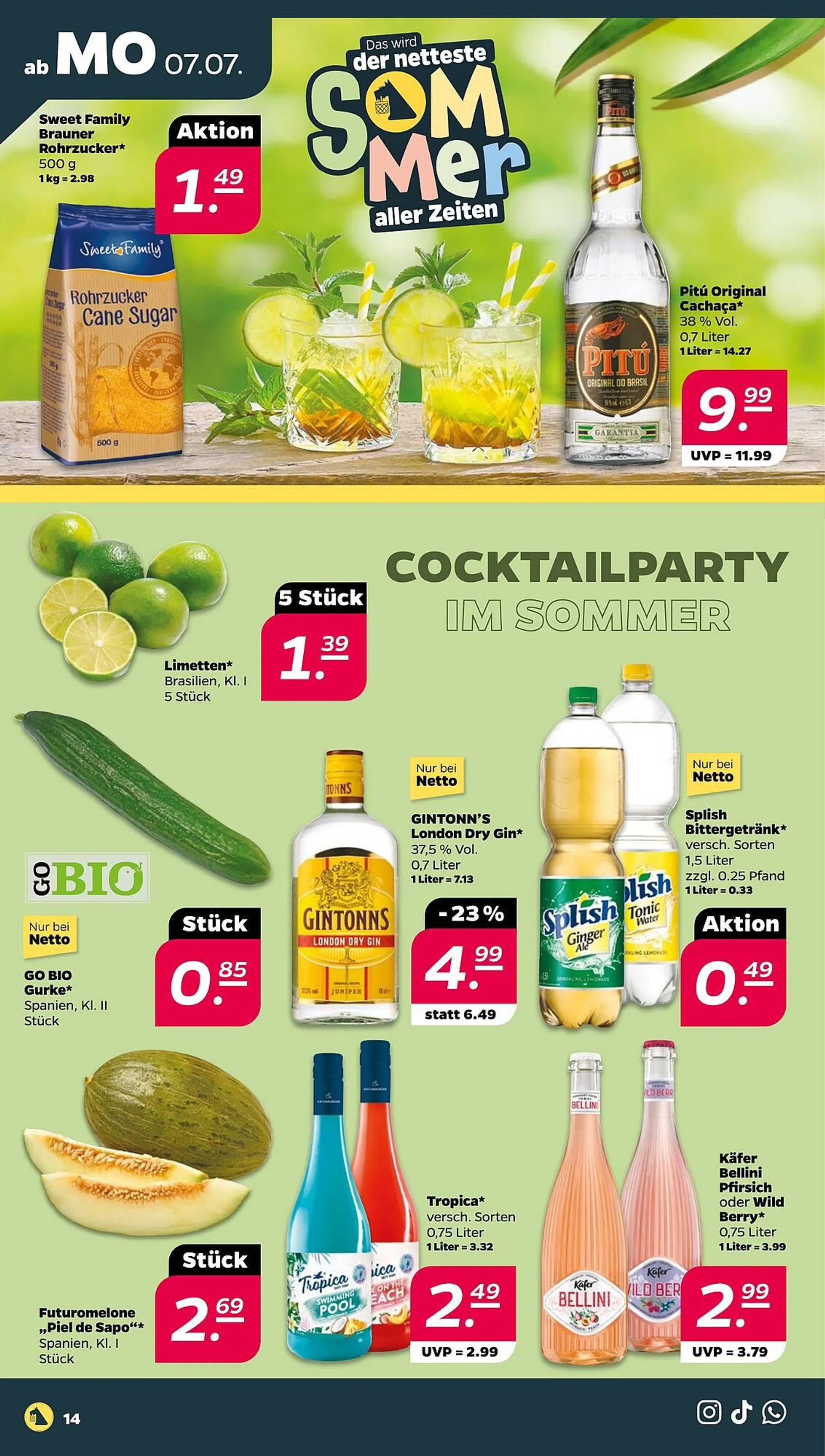 NETTO Prospekt von 7. Juli bis 12. Juli 2025 - Prospekt seite 18
