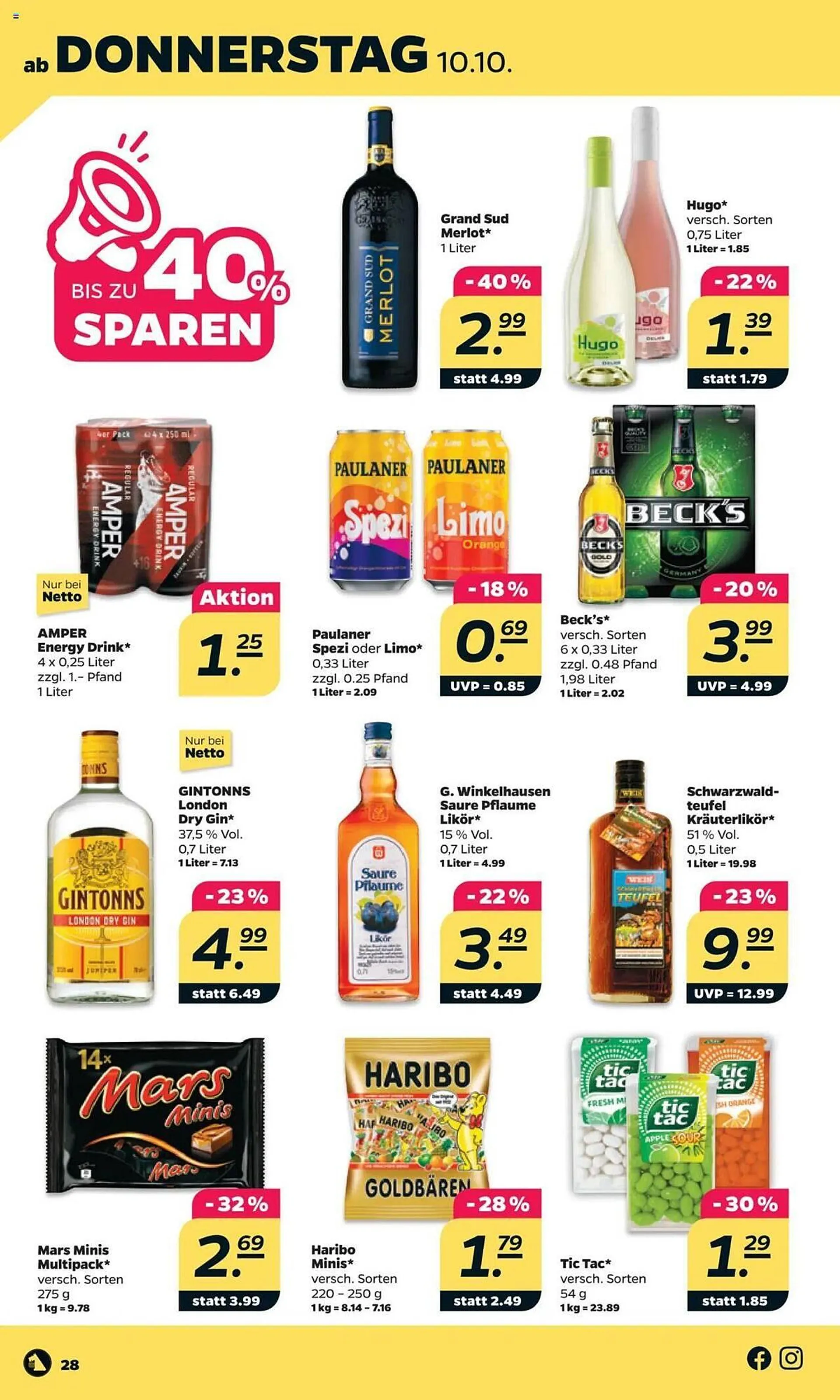 NETTO Prospekt von 7. Oktober bis 12. Oktober 2024 - Prospekt seite 32