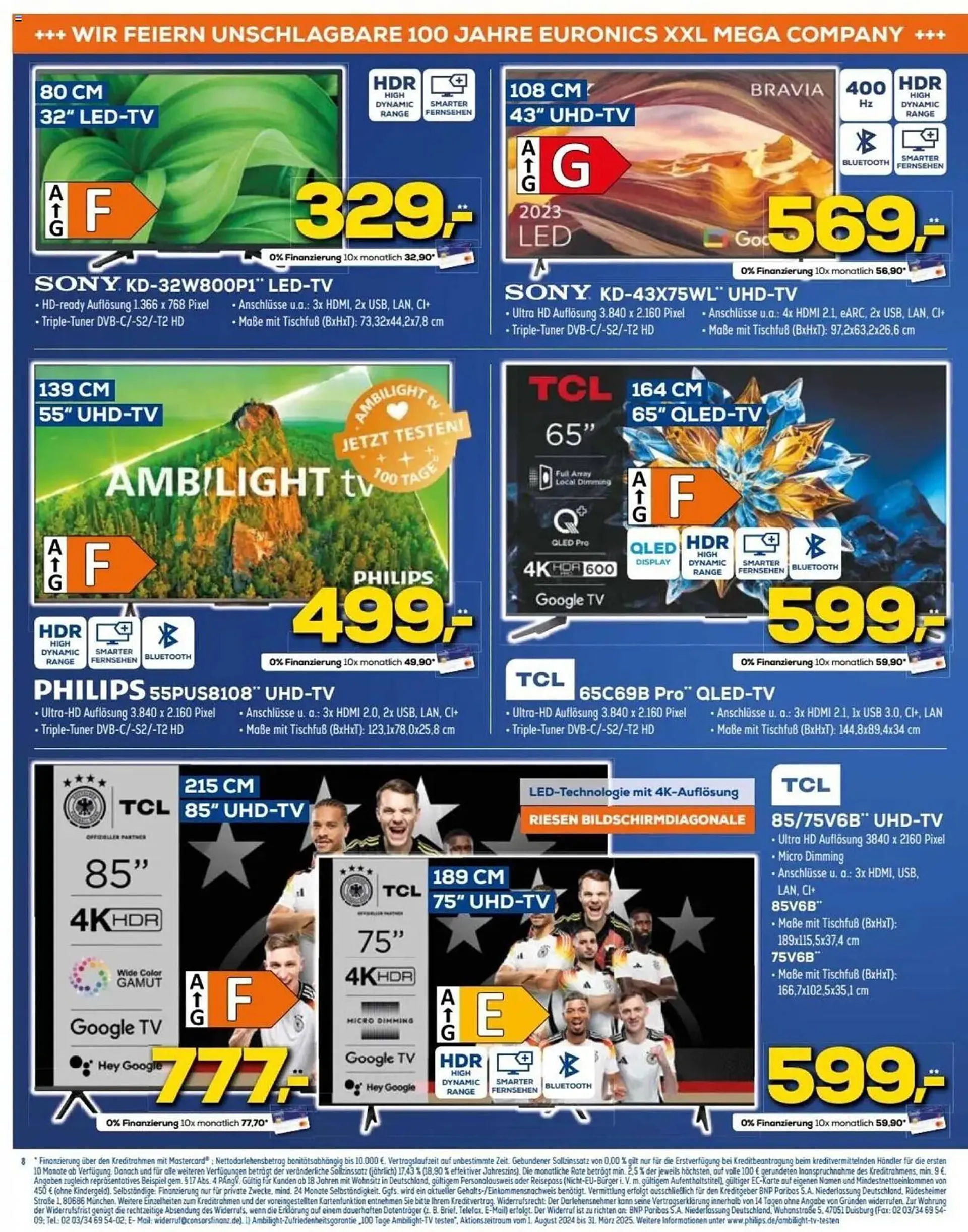 Euronics Prospekt von 19. Februar bis 25. Februar 2025 - Prospekt seite 8