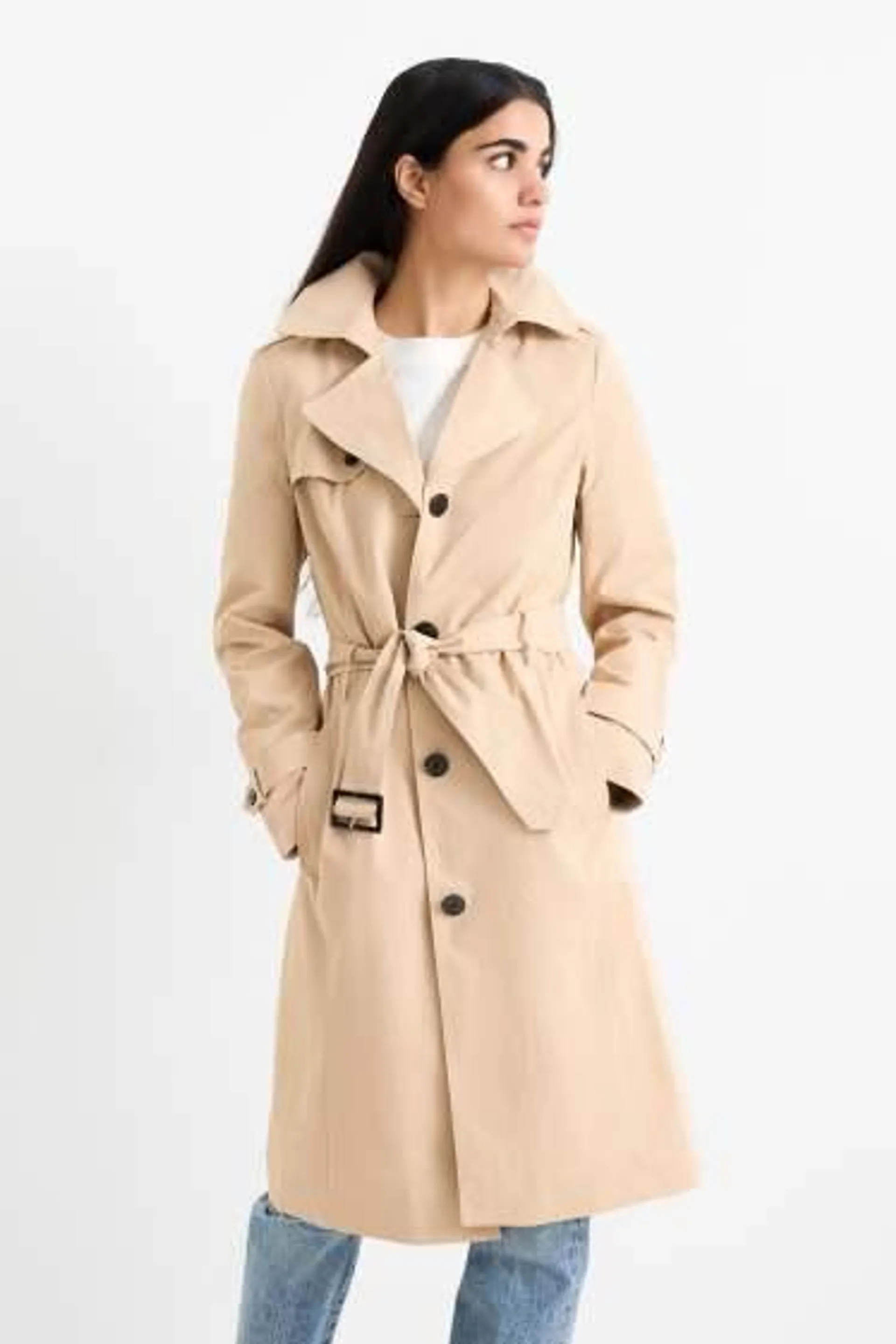 Trench coat - water-repellent