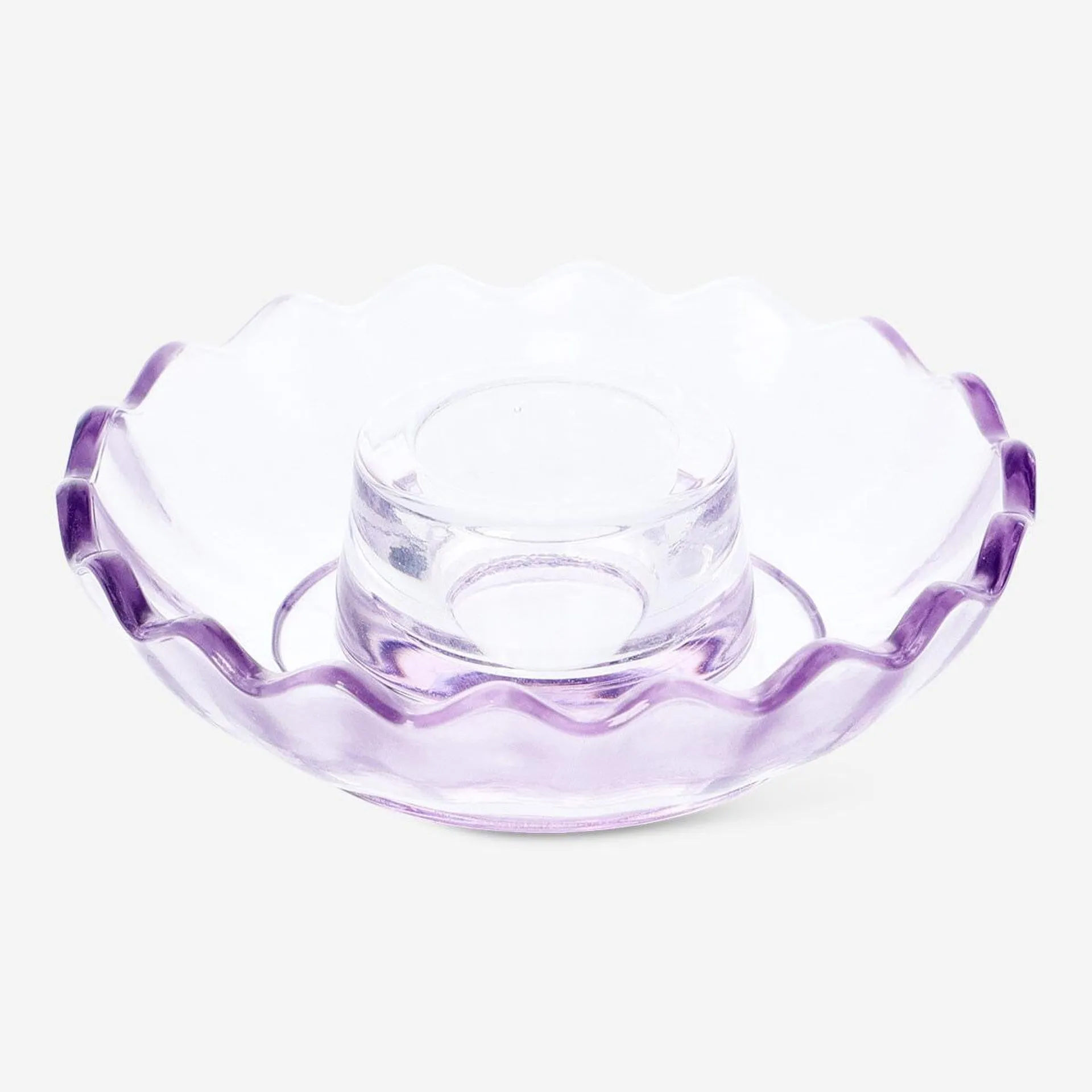 Purple Candle Holder