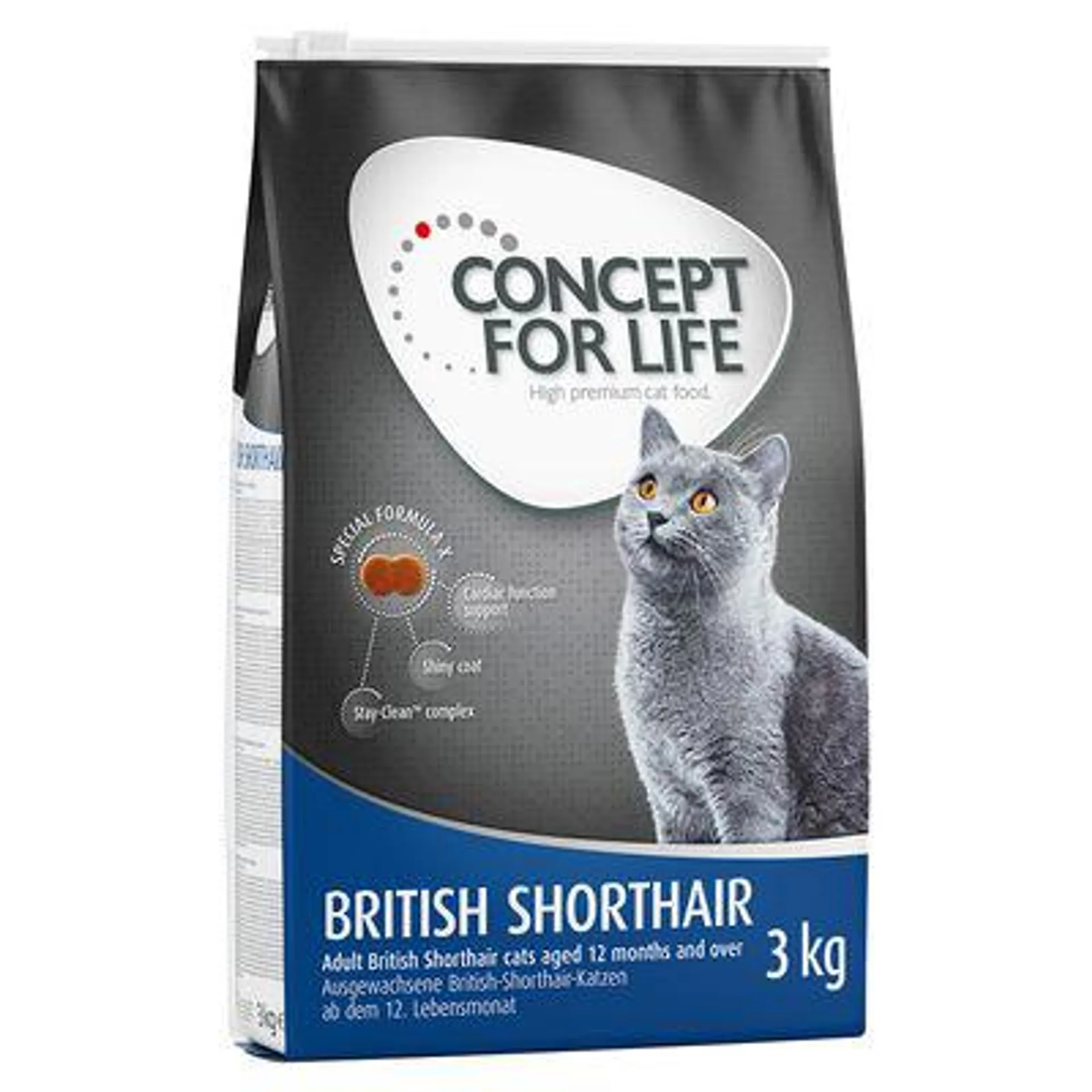 Concept for Life British Shorthair Adult - Verbesserte Rezeptur!