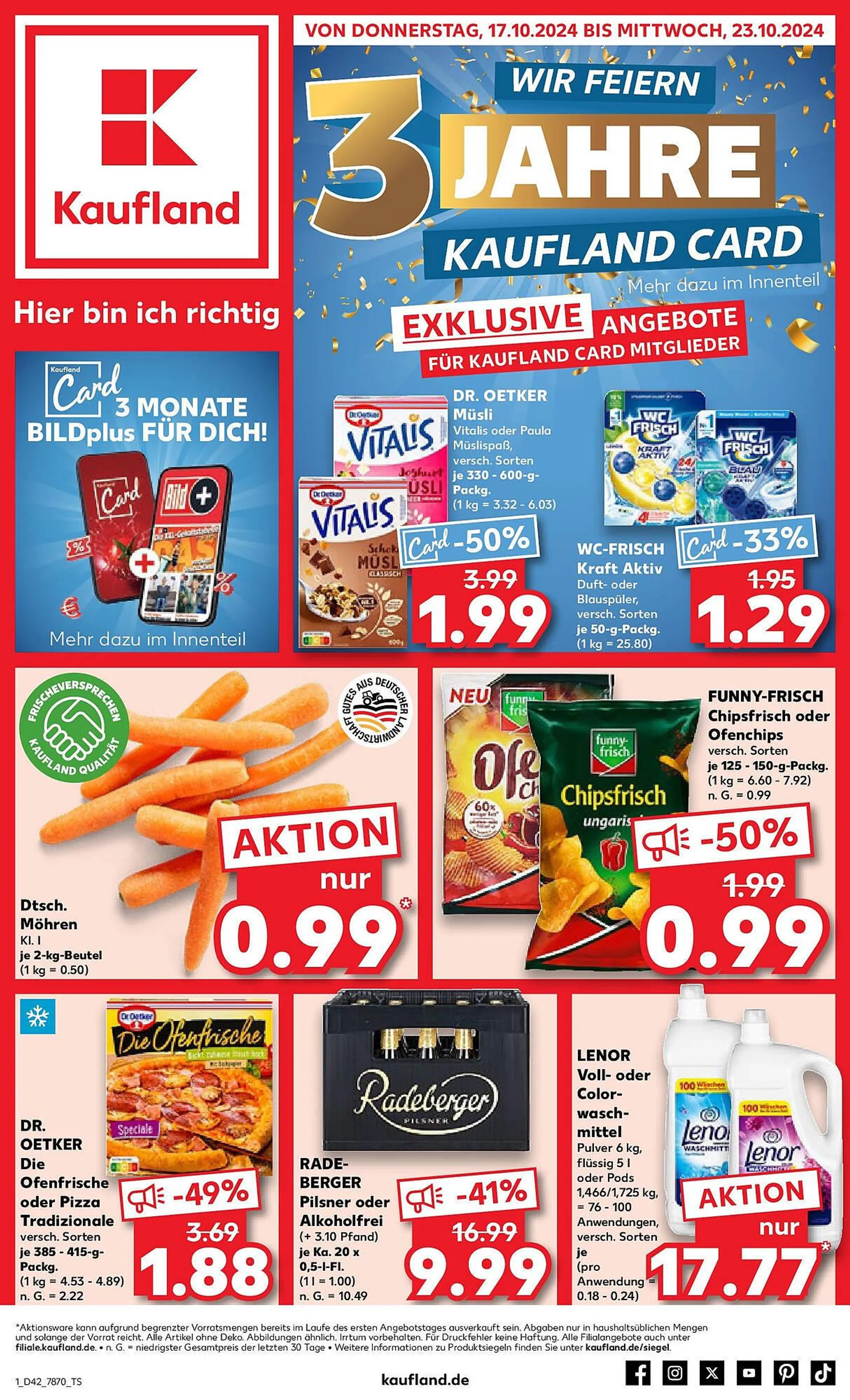 Kaufland Prospekt von 20. Oktober bis 23. Oktober 2024 - Prospekt seite 14