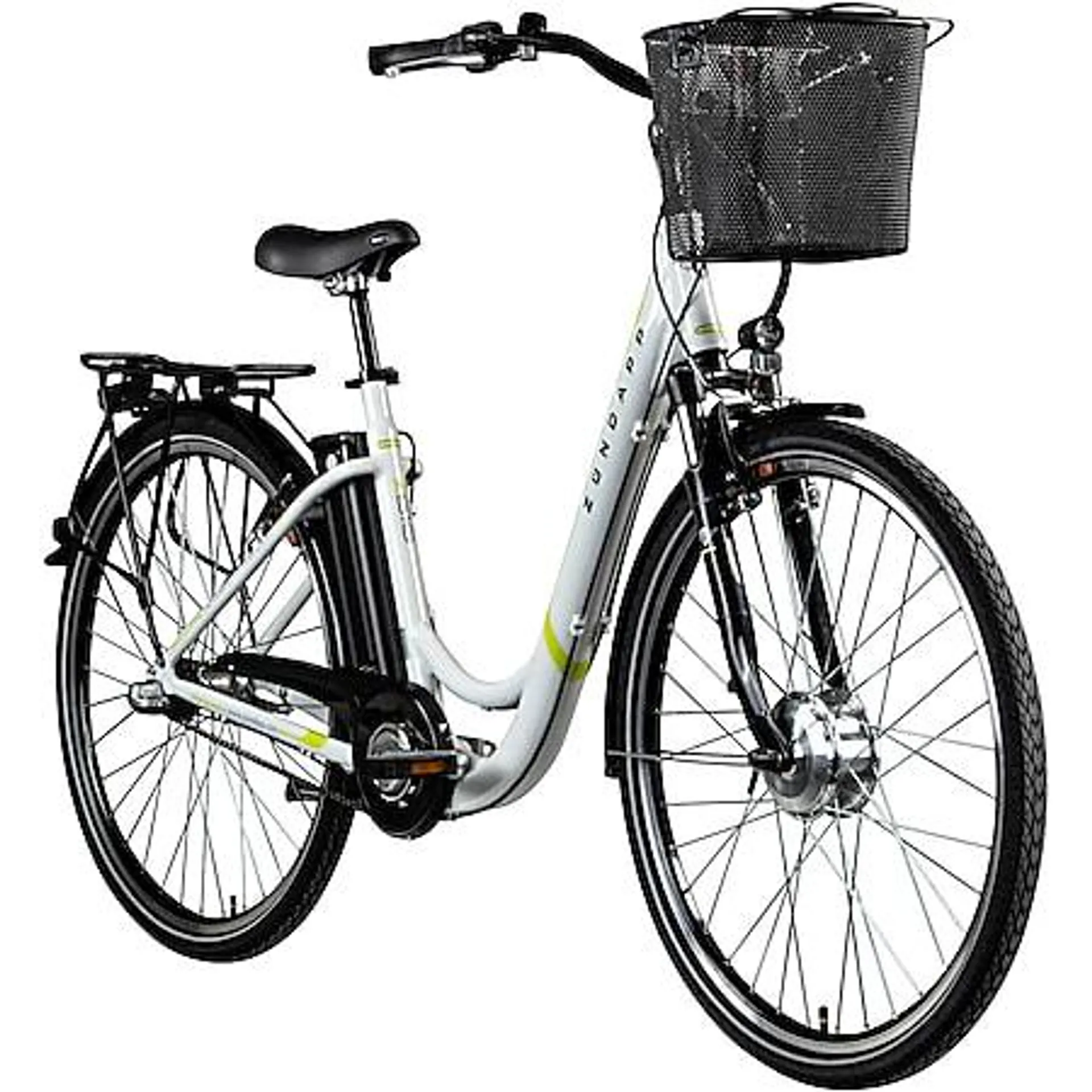 Zündapp Z510 E Bike Damenfahrrad ab 155 cm Rücktritt Pedelec 28 Zoll Fahrrad mit tiefem Einstieg Hollandrad mit 3 Gang Nabenschaltung StVZO