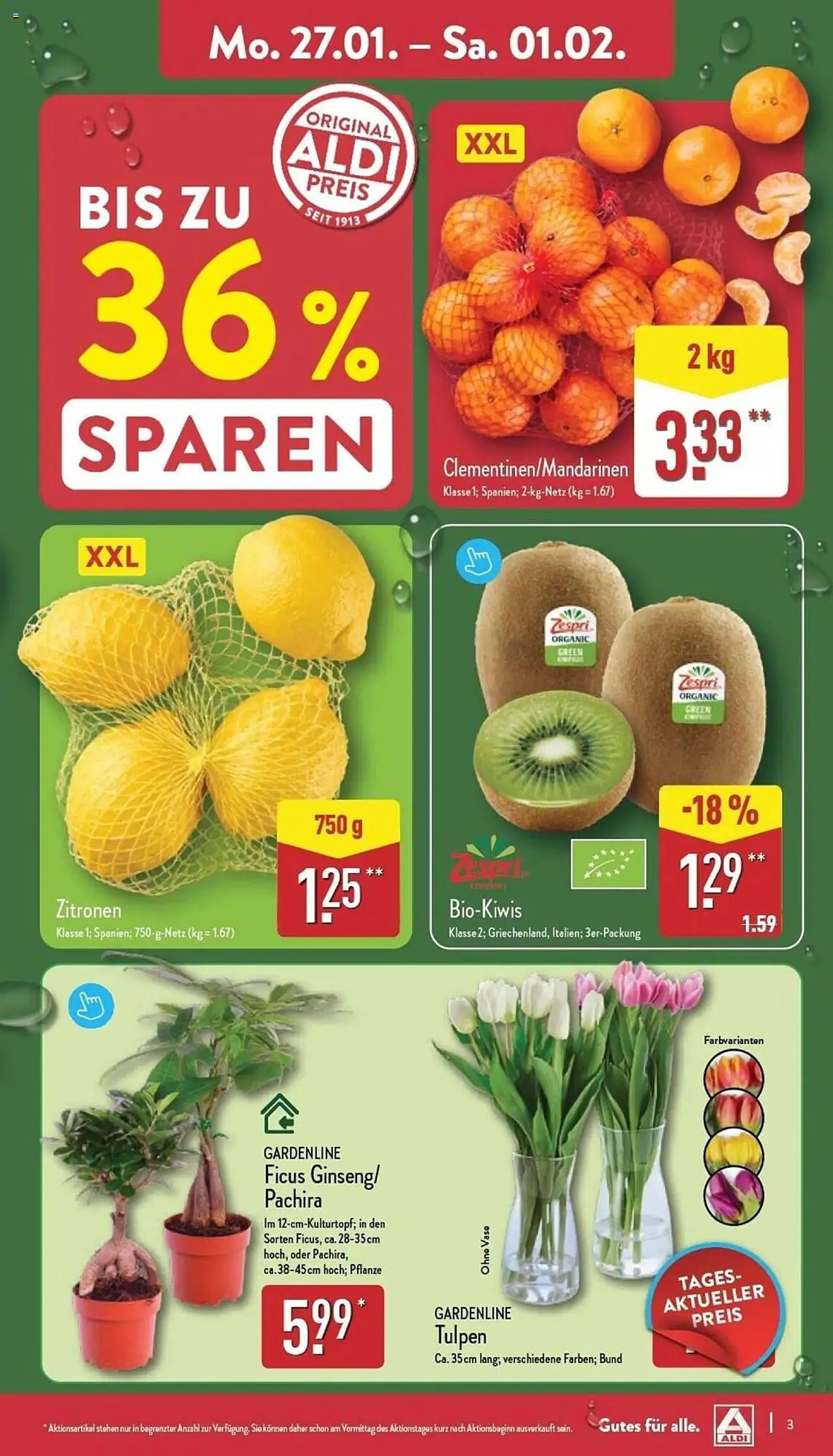 Aldi Nord Prospekt von 27. Januar bis 1. Februar 2025 - Prospekt seite 3