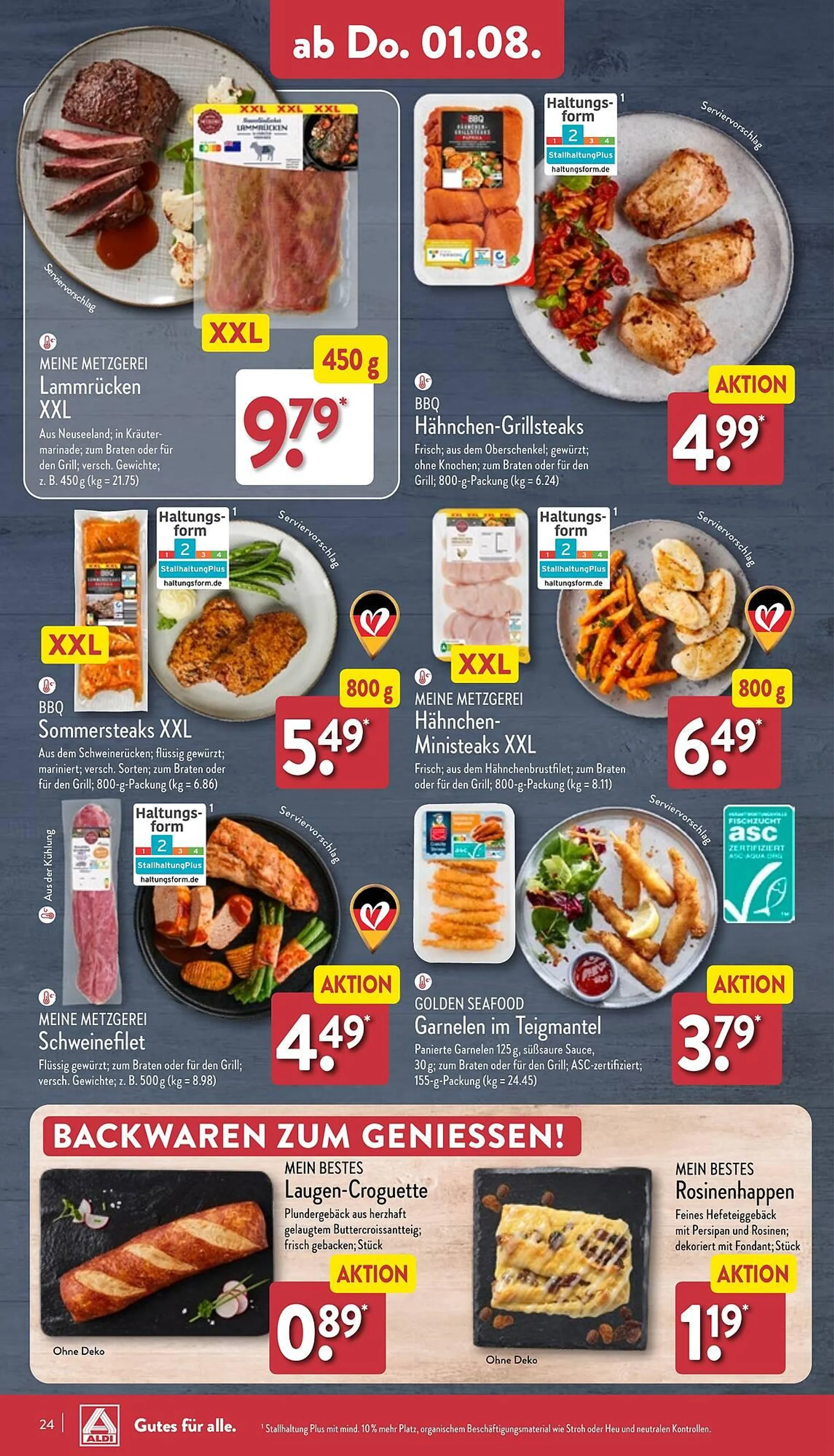 ALDI Nord Prospekte von 29. Juli bis 3. August 2024 - Prospekt seite 24