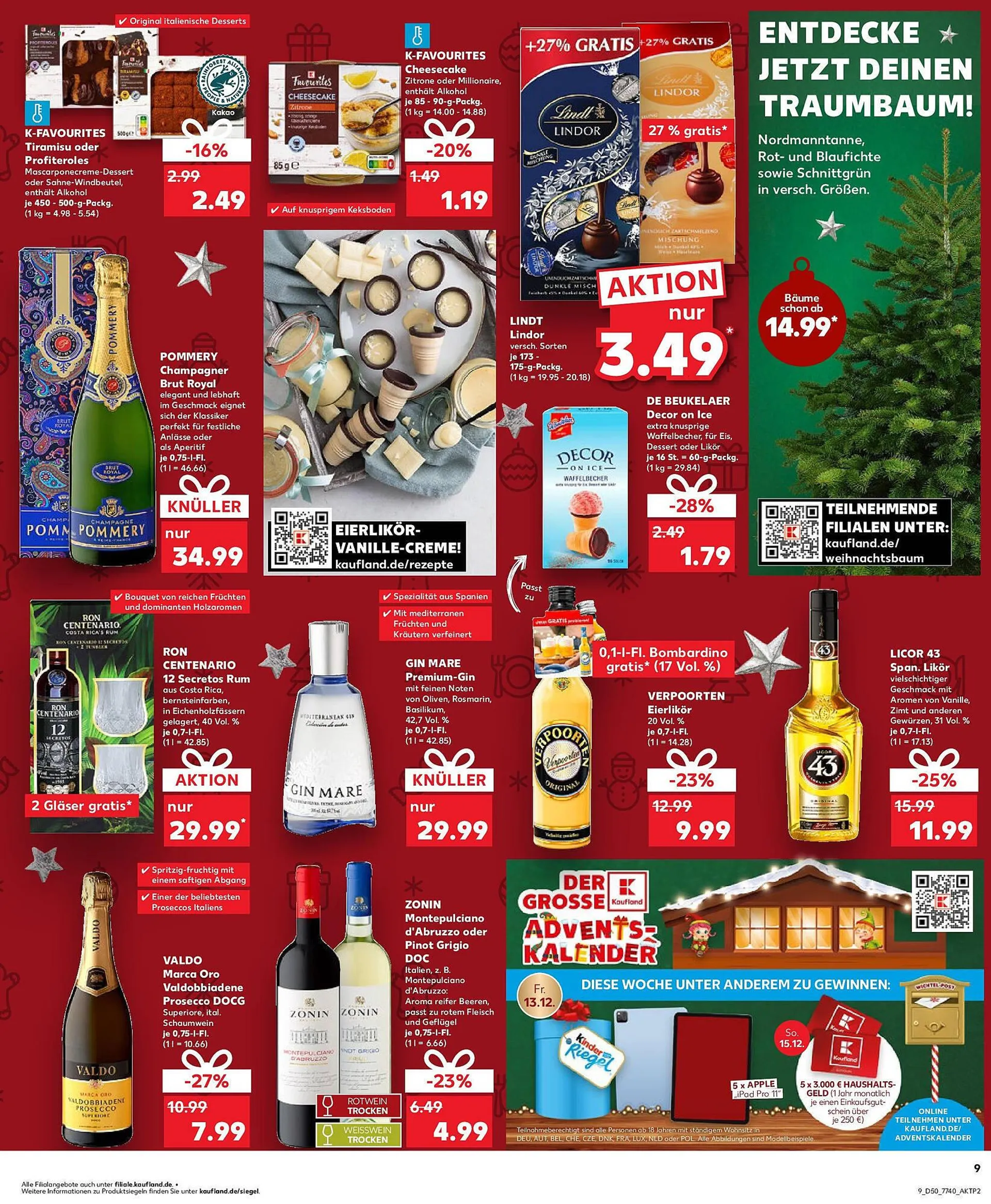 Kaufland Prospekt von 11. Dezember bis 18. Dezember 2024 - Prospekt seite 9