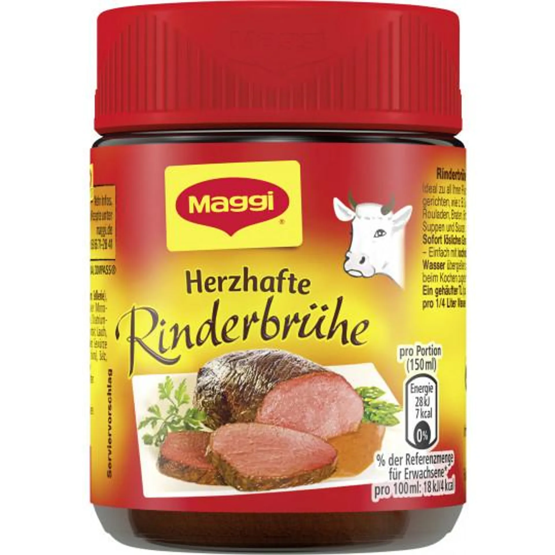 Maggi Herzhafte Rinderbrühe für 6L 126G