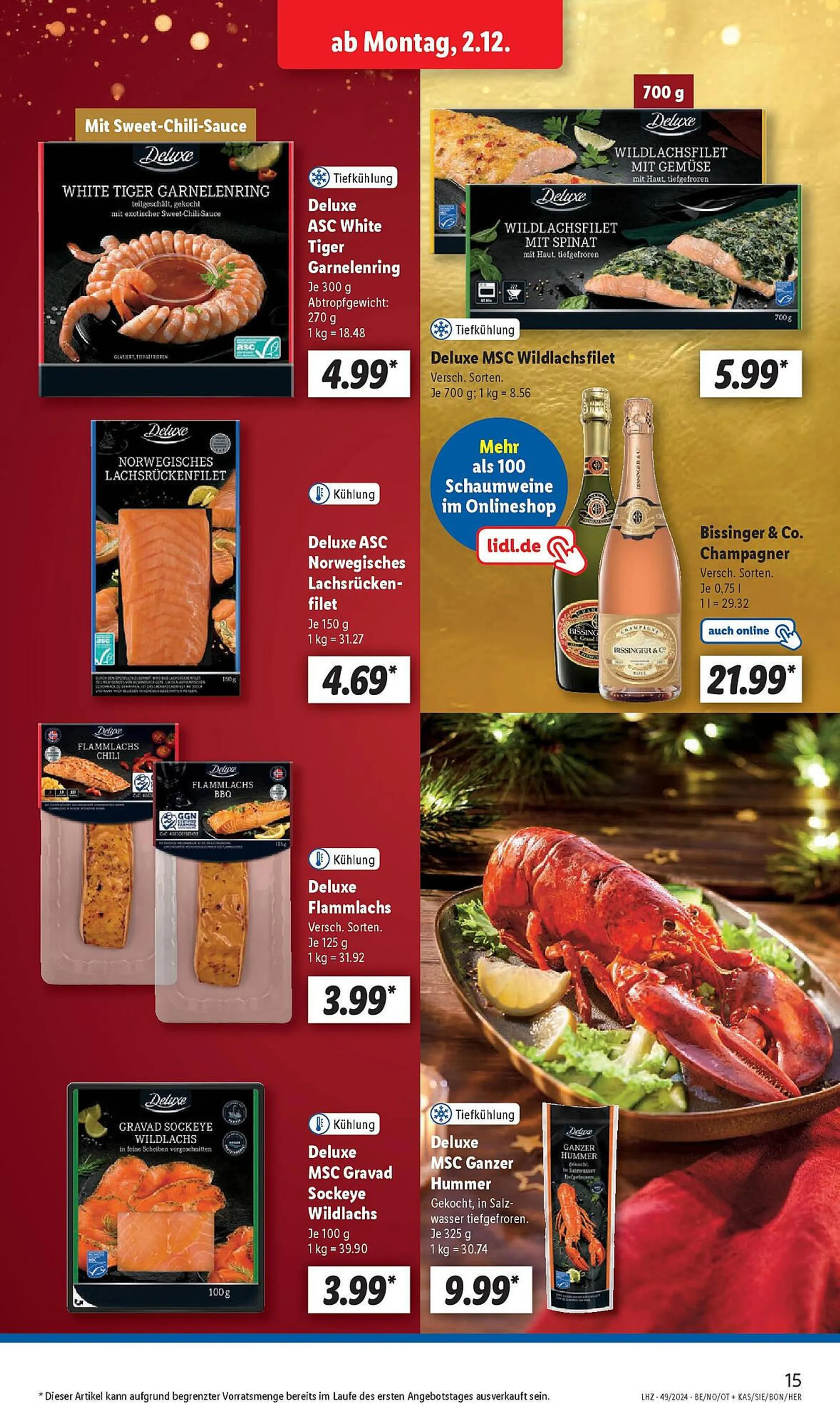 Lidl Prospekt von 9. Dezember bis 14. Dezember 2024 - Prospekt seite 19