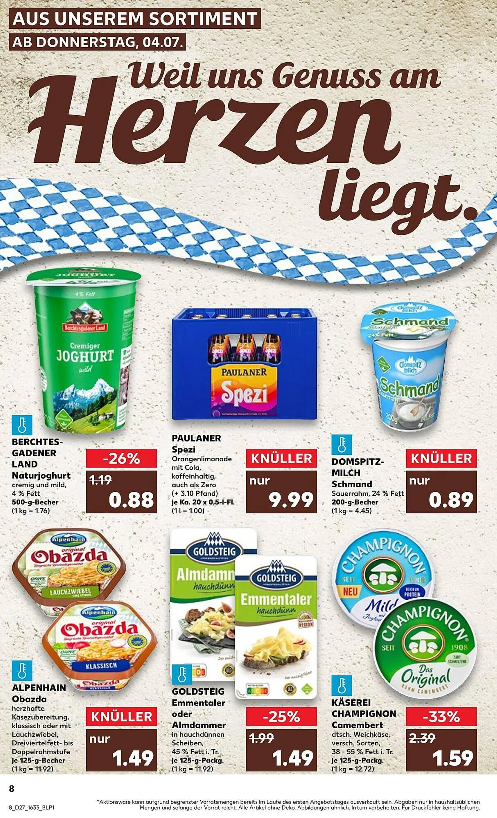 Kaufland Prospekt von 3. Juli bis 10. Juli 2024 - Prospekt seite 16