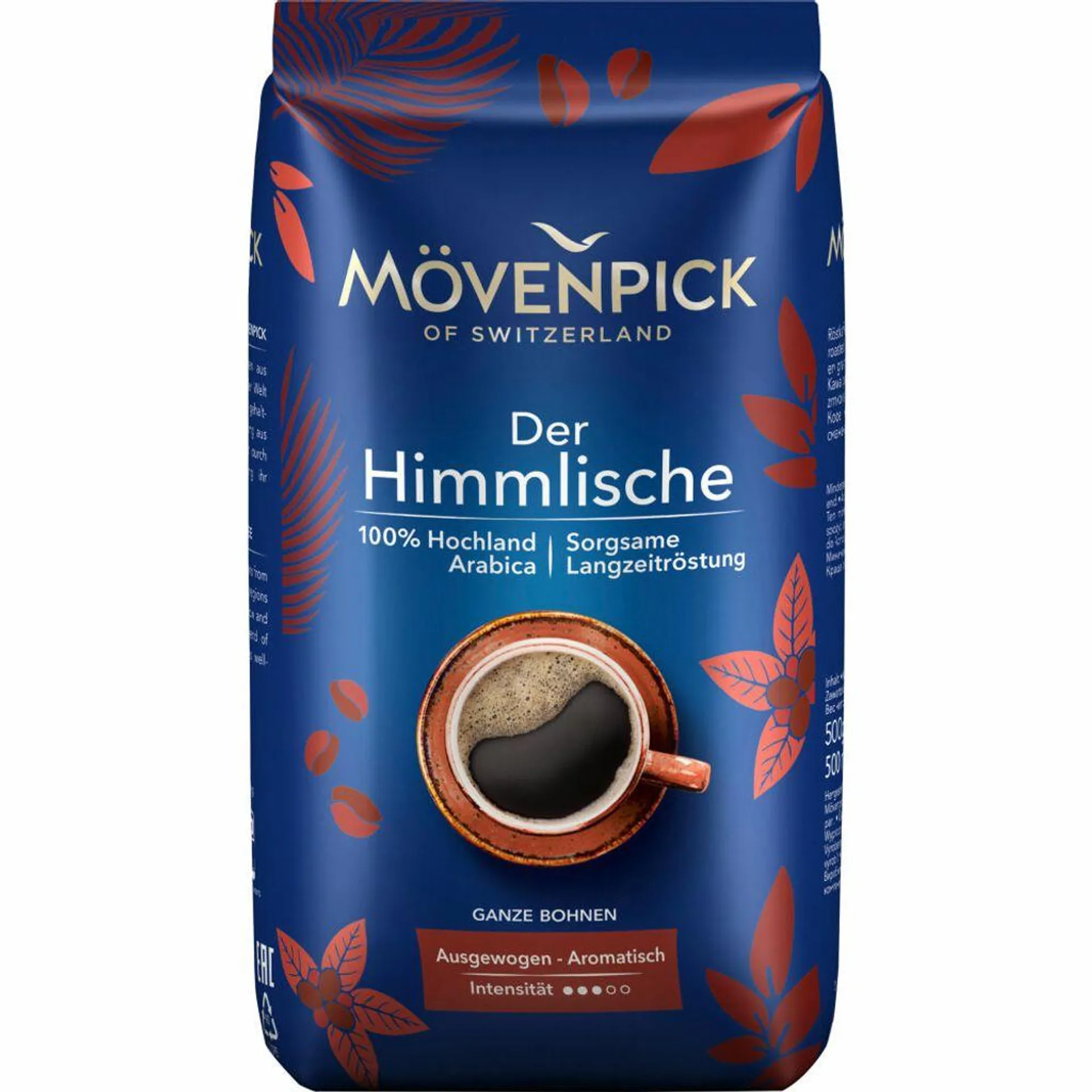 Kaffee DER HIMMLISCHE von Mövenpick, 500g Bohnen