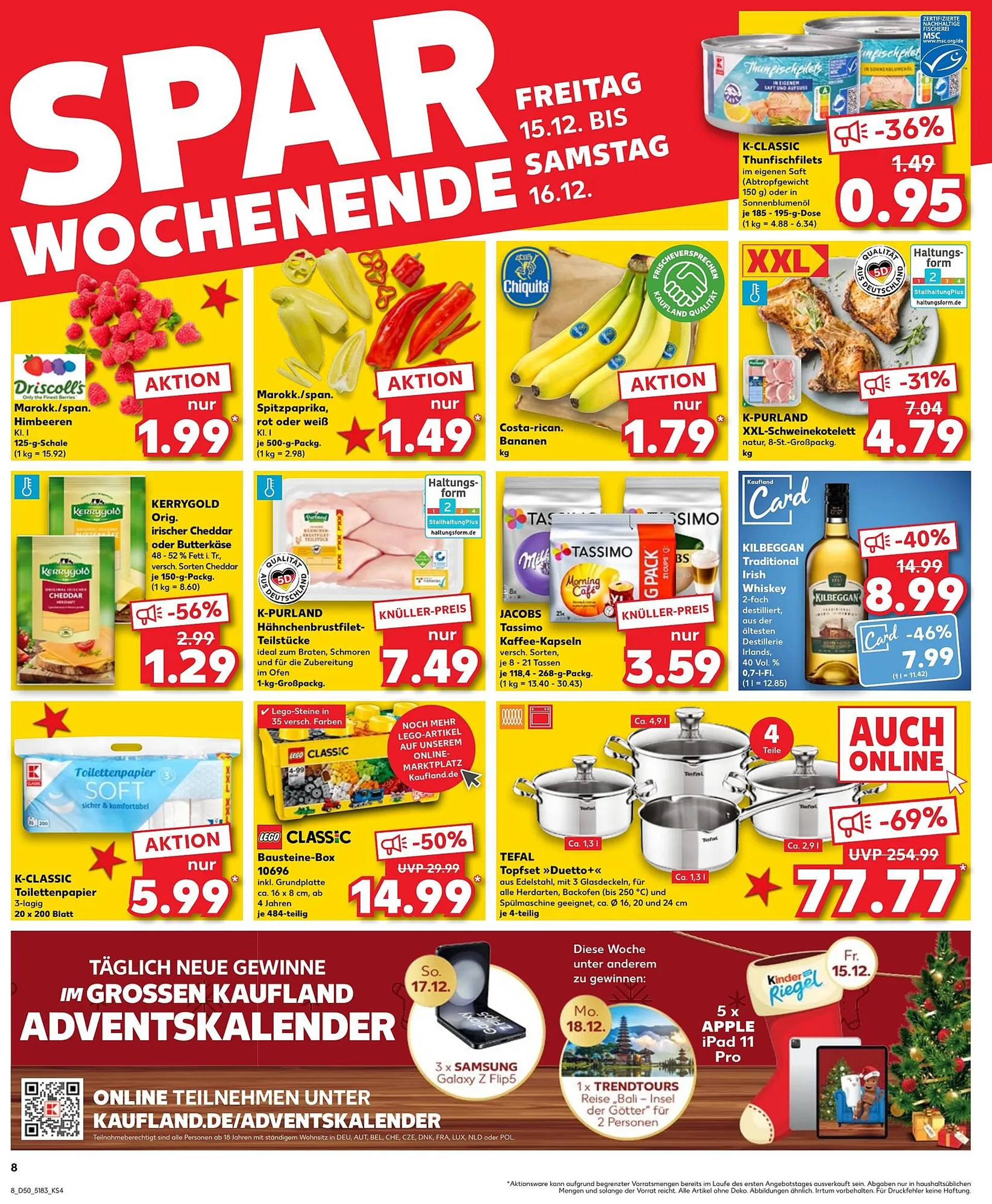 Kaufland Prospekt von 14. Dezember bis 20. Dezember 2023 - Prospekt seite 8