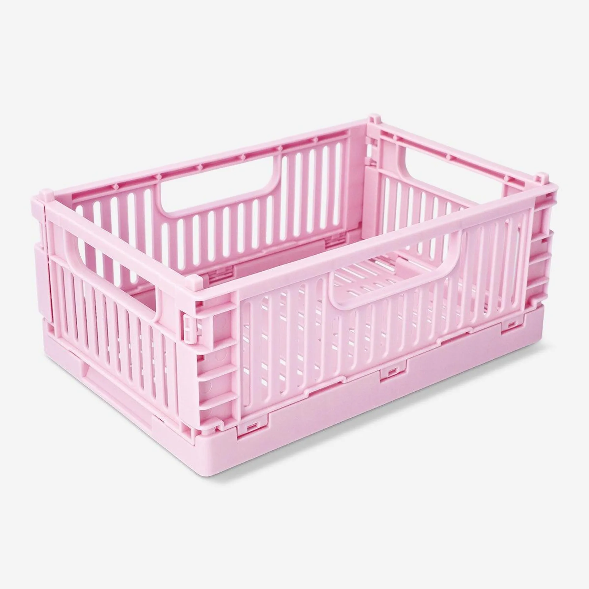 Pink collapsible storage box - Large