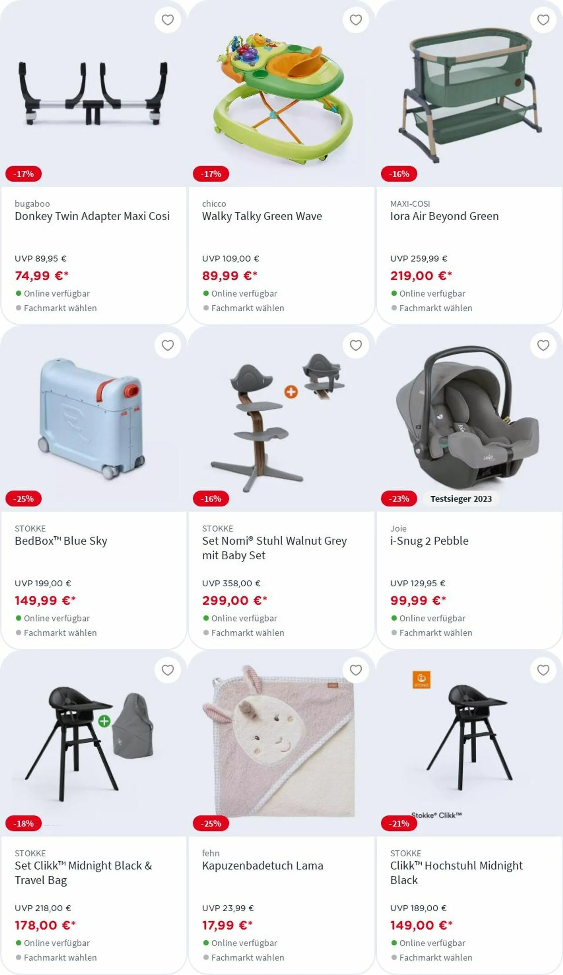 BabyOne Aktueller Prospekt von 4. November bis 10. November 2024 - Prospekt seite 39