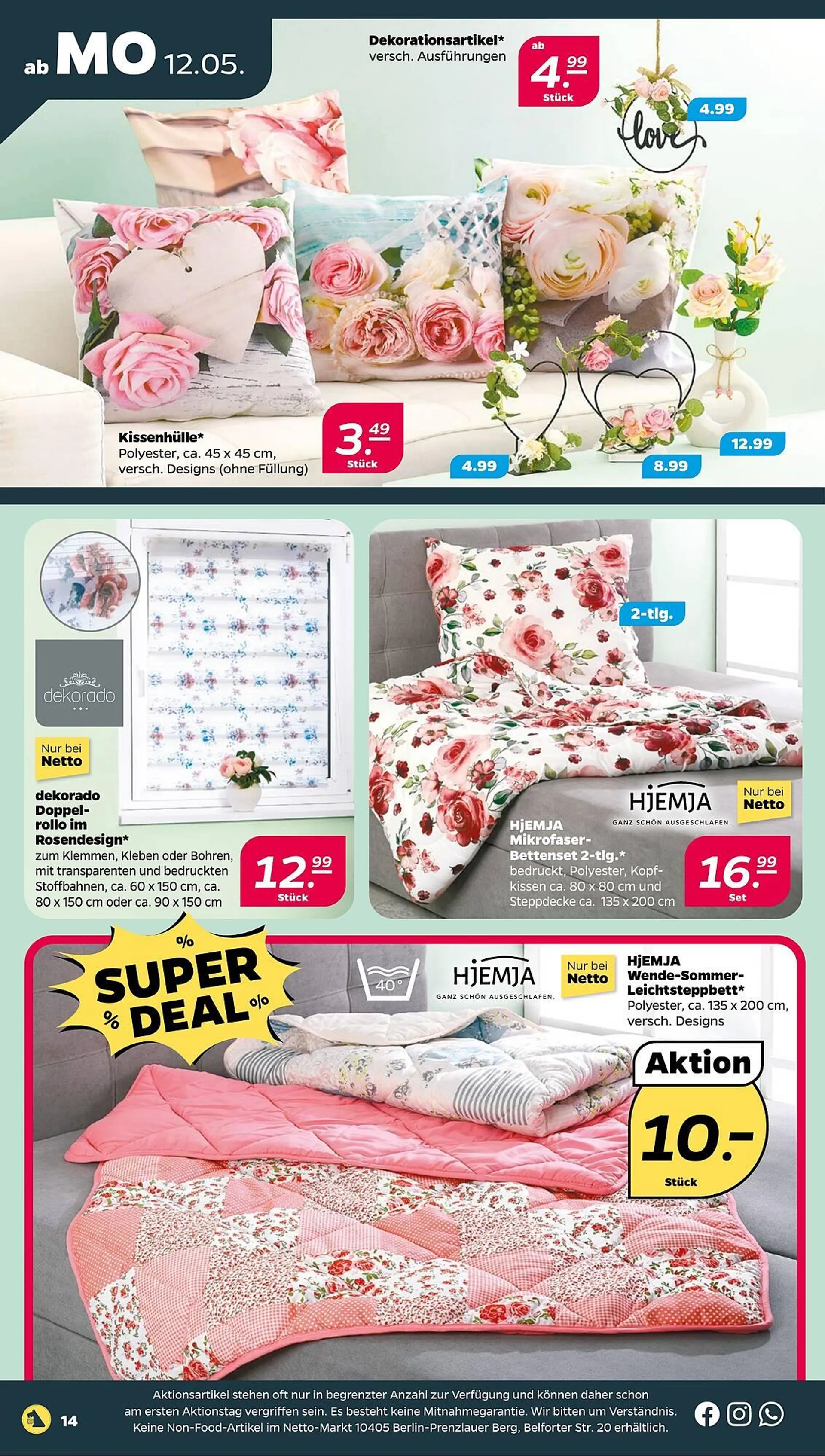 NETTO Prospekt von 12. Mai bis 17. Mai 2025 - Prospekt seite 14