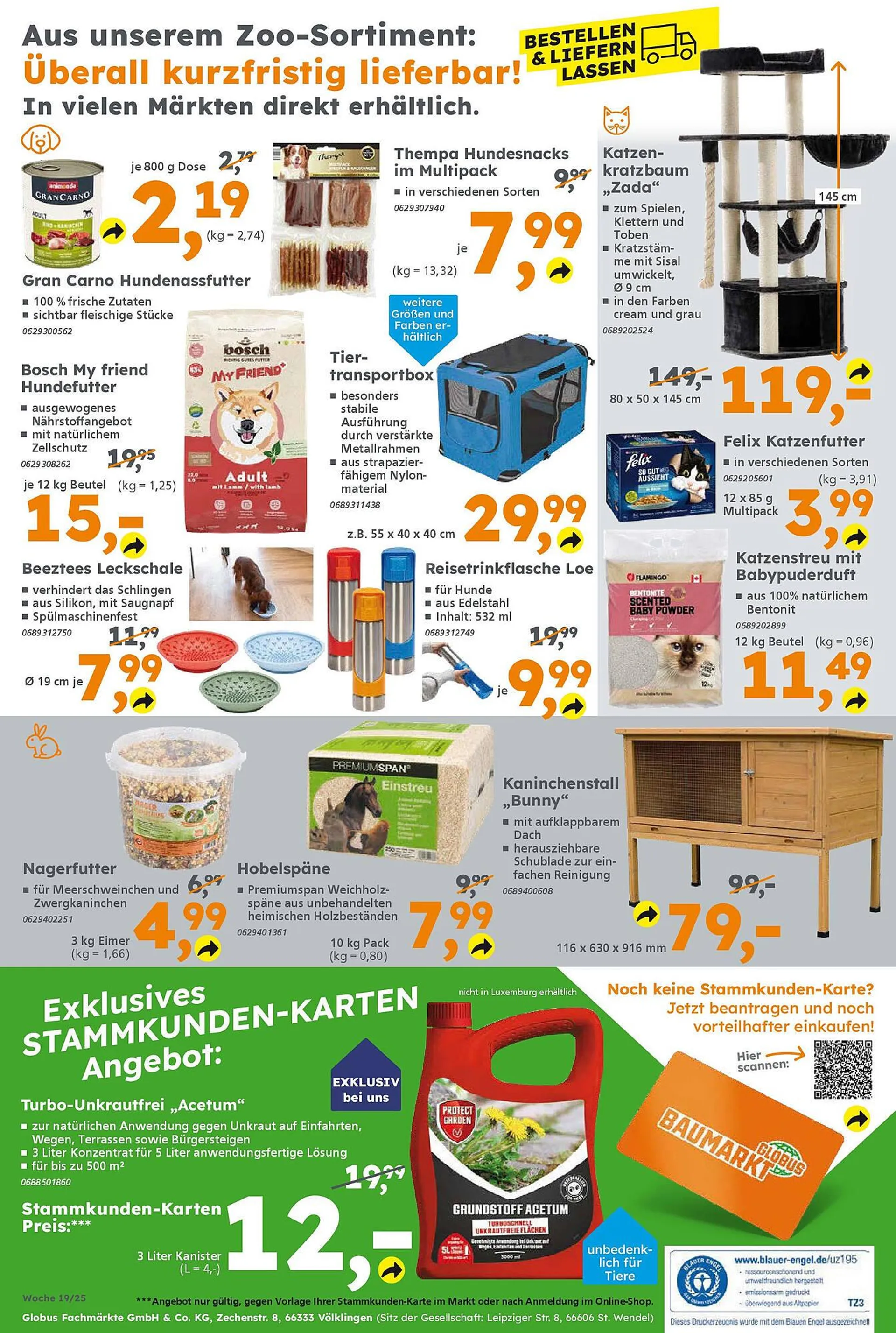 Globus Baumarkt Prospekt von 4. Mai bis 10. Mai 2025 - Prospekt seite 21