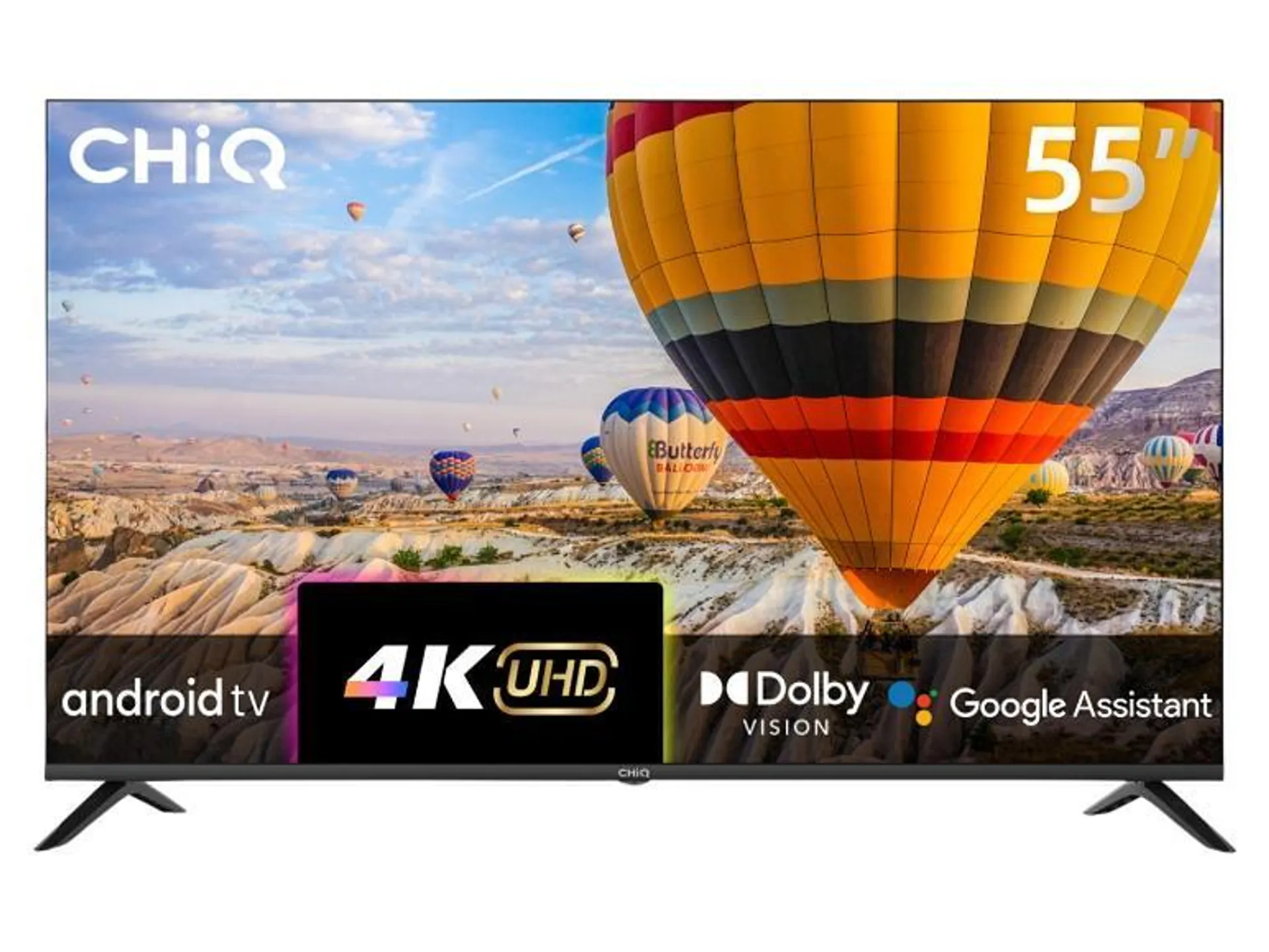 Chiq 4K UHD HDR SMART ANDROID TV »U55N9C1«, 55 Zoll, mit Multi-Screen Share Funktion