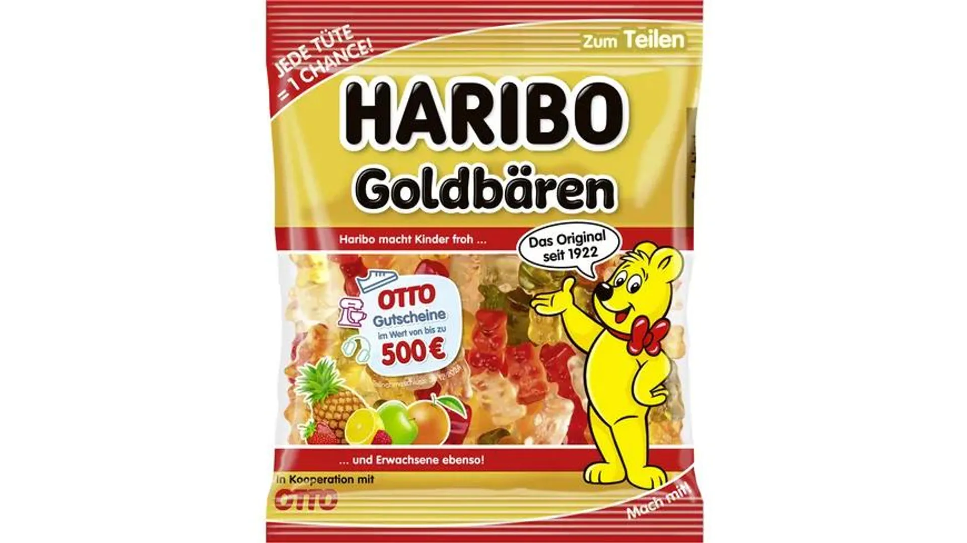 Haribo Fruchtgummi Goldbären