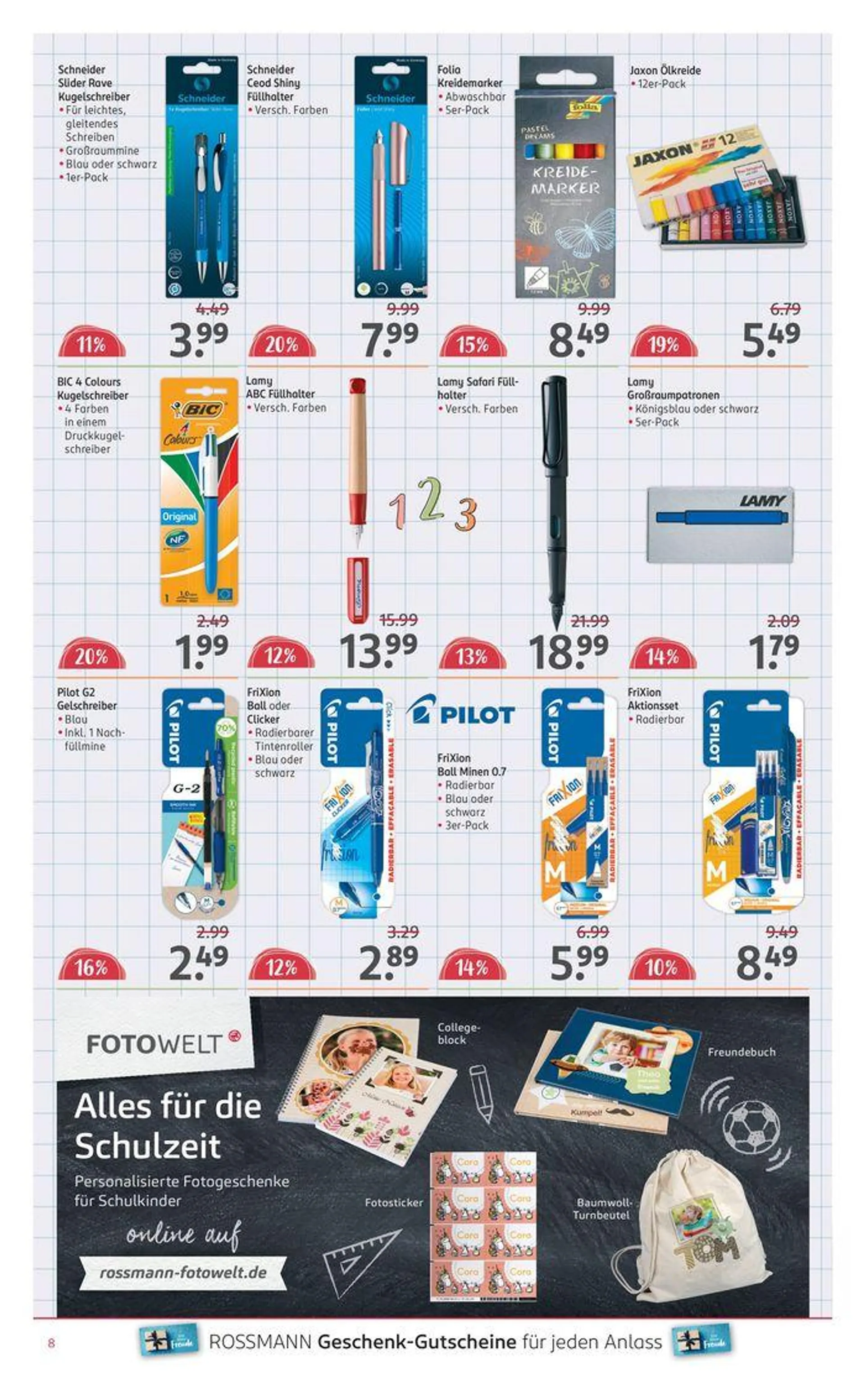 Aktuelle Schnäppchen und Angebote von 22. Juni bis 17. September 2024 - Prospekt seite 8