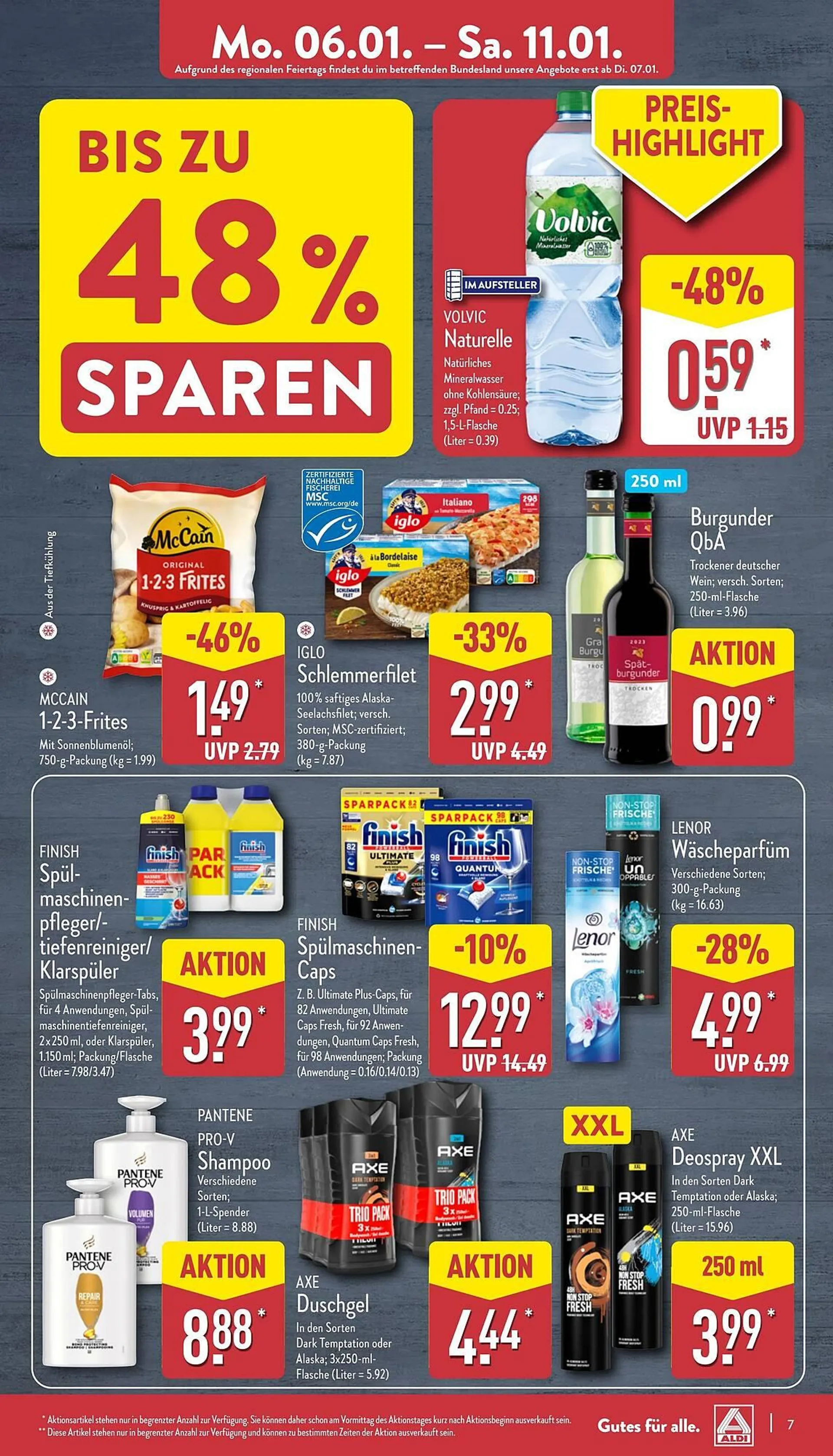 Aldi Nord Prospekt von 6. Januar bis 12. Januar 2025 - Prospekt seite 7