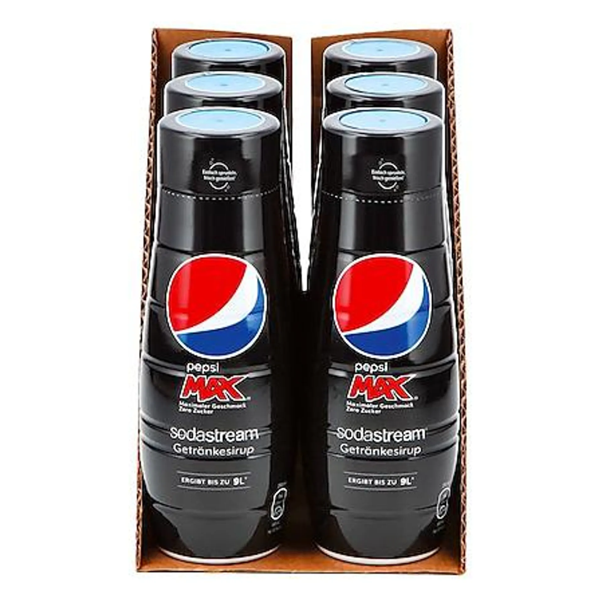 Sodastream Sirup Pepsi Max 0,44 Liter, 6er Pack