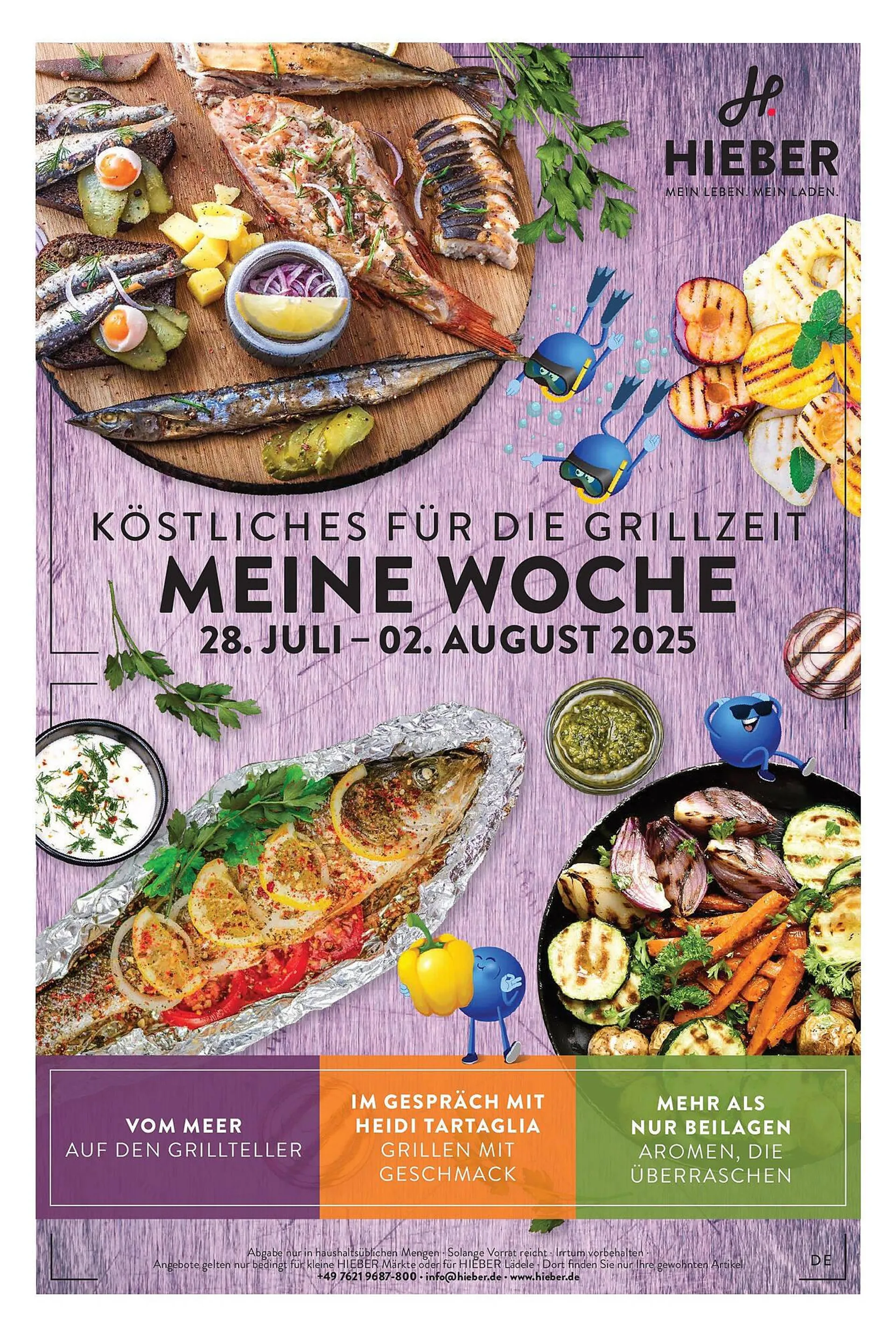 Hieber's Frische Center Prospekt von 27. Juli bis 2. August 2025 - Prospekt seite 1