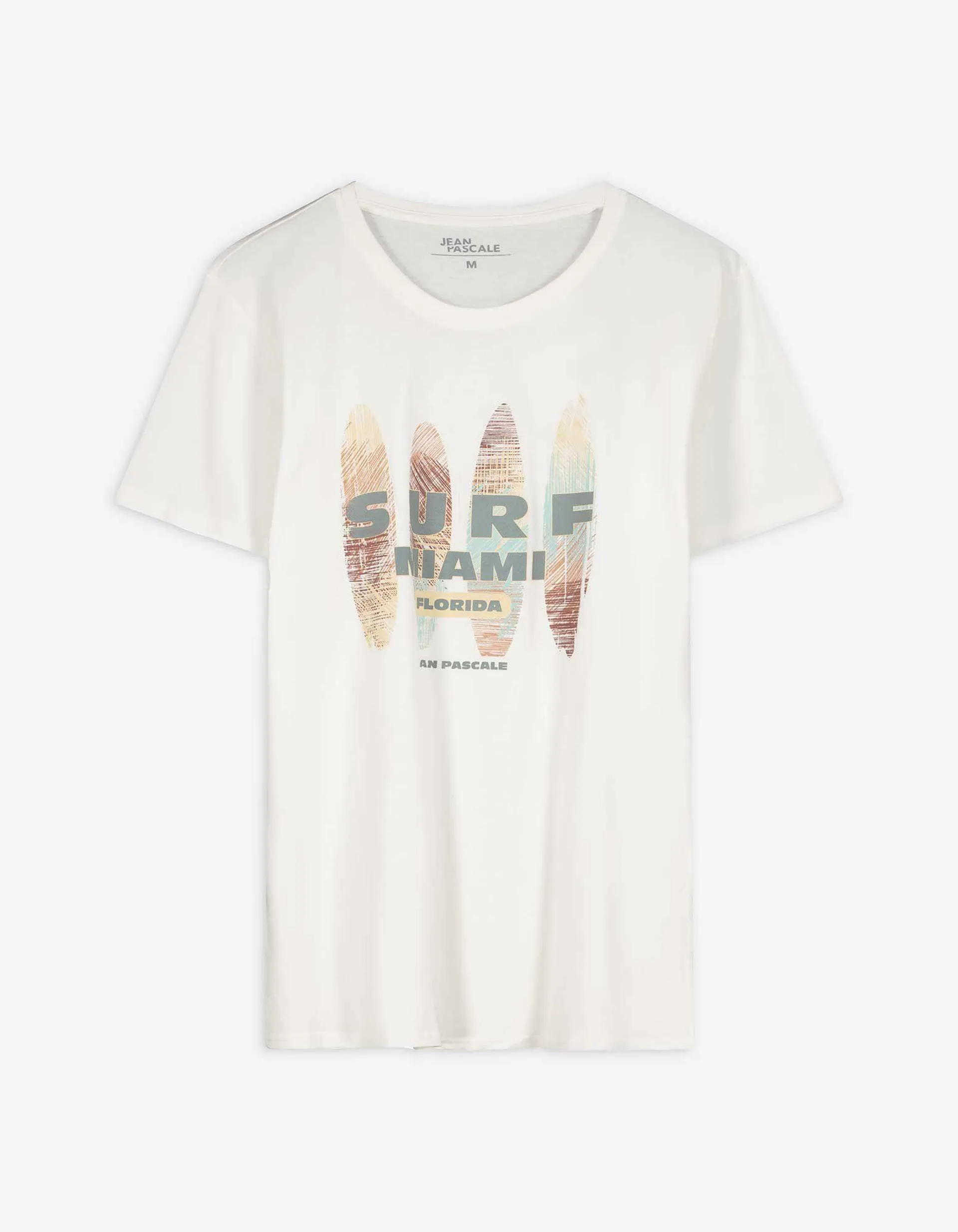 T-Shirt - Print - weiß
